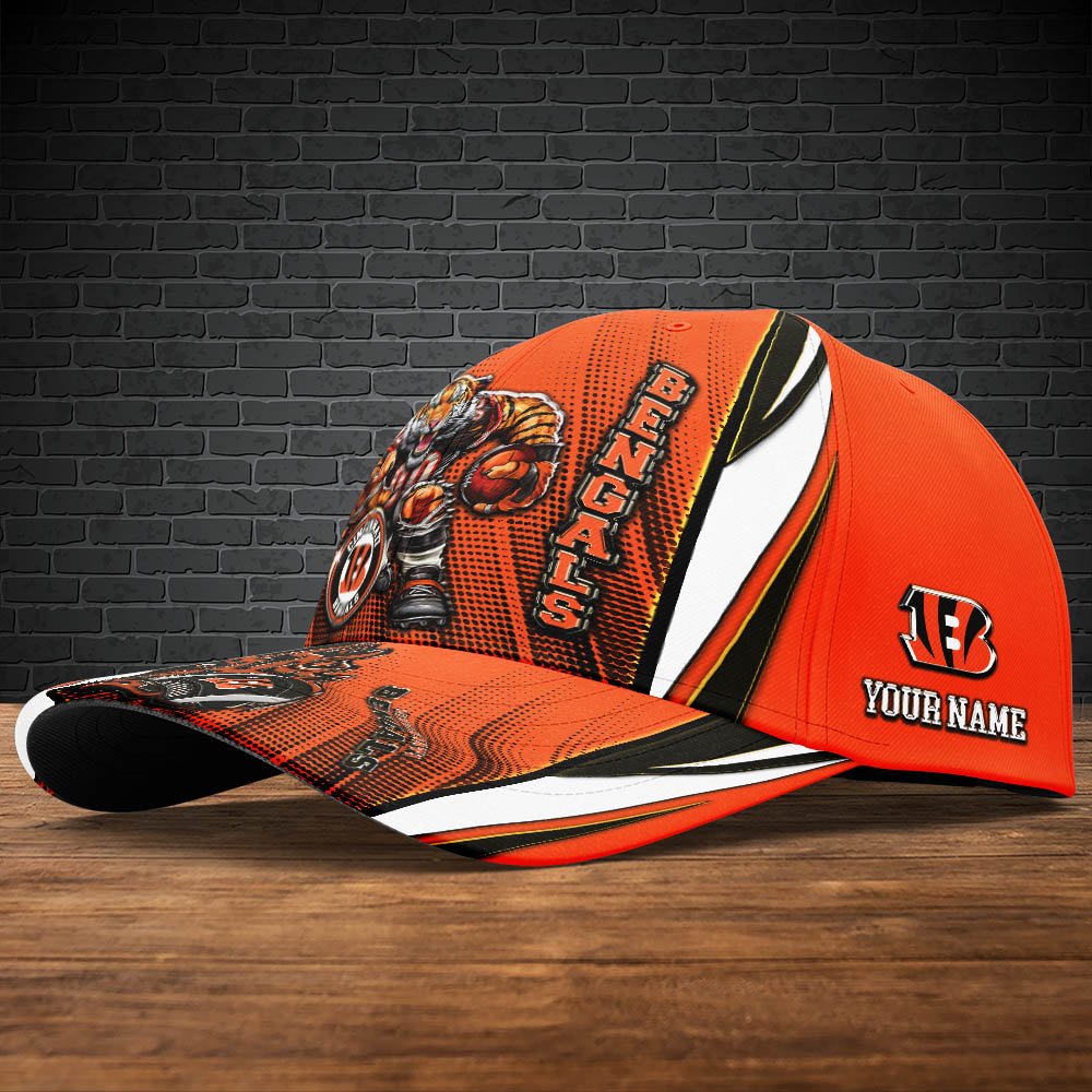 Alternative view of Cincinnati Bengals Cap 2024 Version Personalized Your Name, Sport Cap, Sport Gifts ETHY-48745