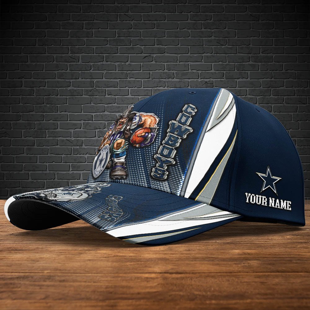 Alternative view of Dallas Cowboys Cap 2024 Version Personalized Your Name, Sport Cap, Sport Gifts ETHY-48745