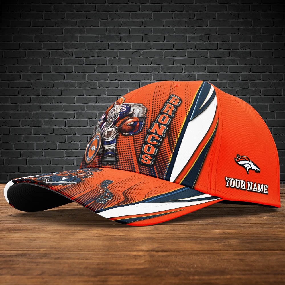 Alternative view of Denver Broncos Cap 2024 Version Personalized Your Name, Sport Cap, Sport Gifts ETHY-48745