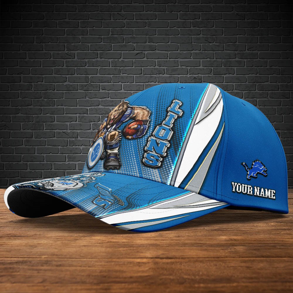 Alternative view of Detroit Lions Cap 2024 Version Personalized Your Name, Sport Cap, Sport Gifts ETHY-48745