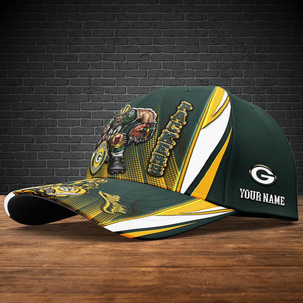 Alternative view of Green Bay Packers Cap 2024 Version Personalized Your Name, Sport Cap, Sport Gifts ETHY-48745