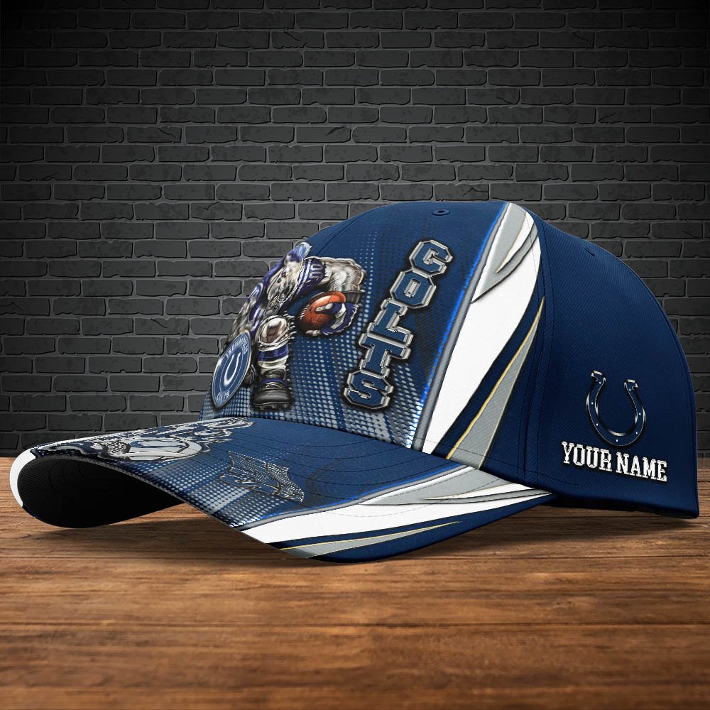Alternative view of Indianapolis Colts Cap 2024 Version Personalized Your Name, Sport Cap, Sport Gifts ETHY-48745