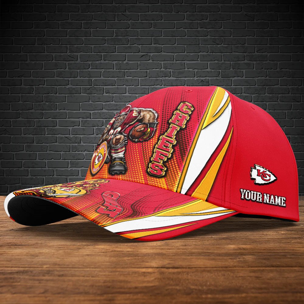 Alternative view of Kansas City Chiefs Cap 2024 Version Personalized Your Name, Sport Cap, Sport Gifts ETHY-48745