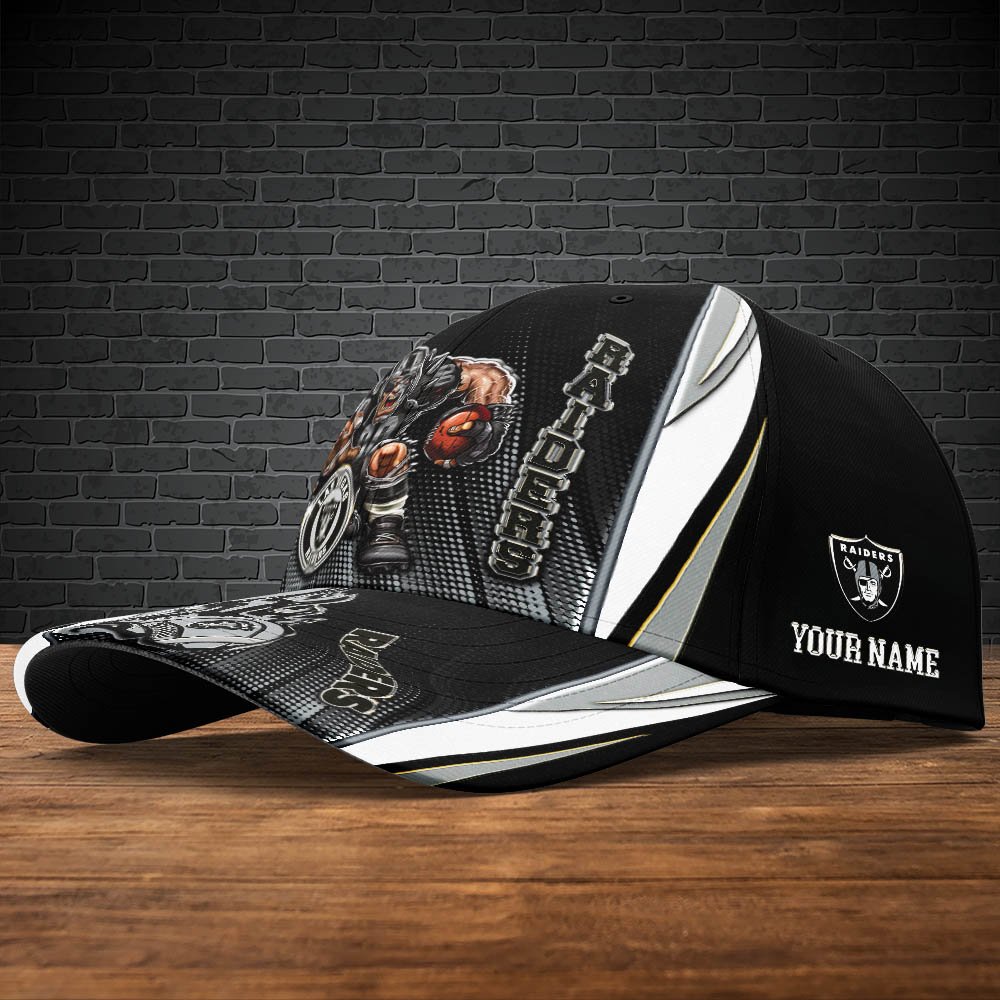 Alternative view of Las Vegas Raiders Cap 2024 Version Personalized Your Name, Sport Cap, Sport Gifts ETHY-48745