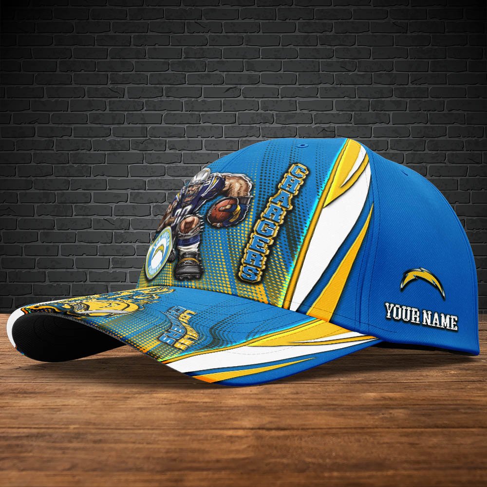 Alternative view of Los Angeles Chargers Cap 2024 Version Personalized Your Name, Sport Cap, Sport Gifts ETHY-48745