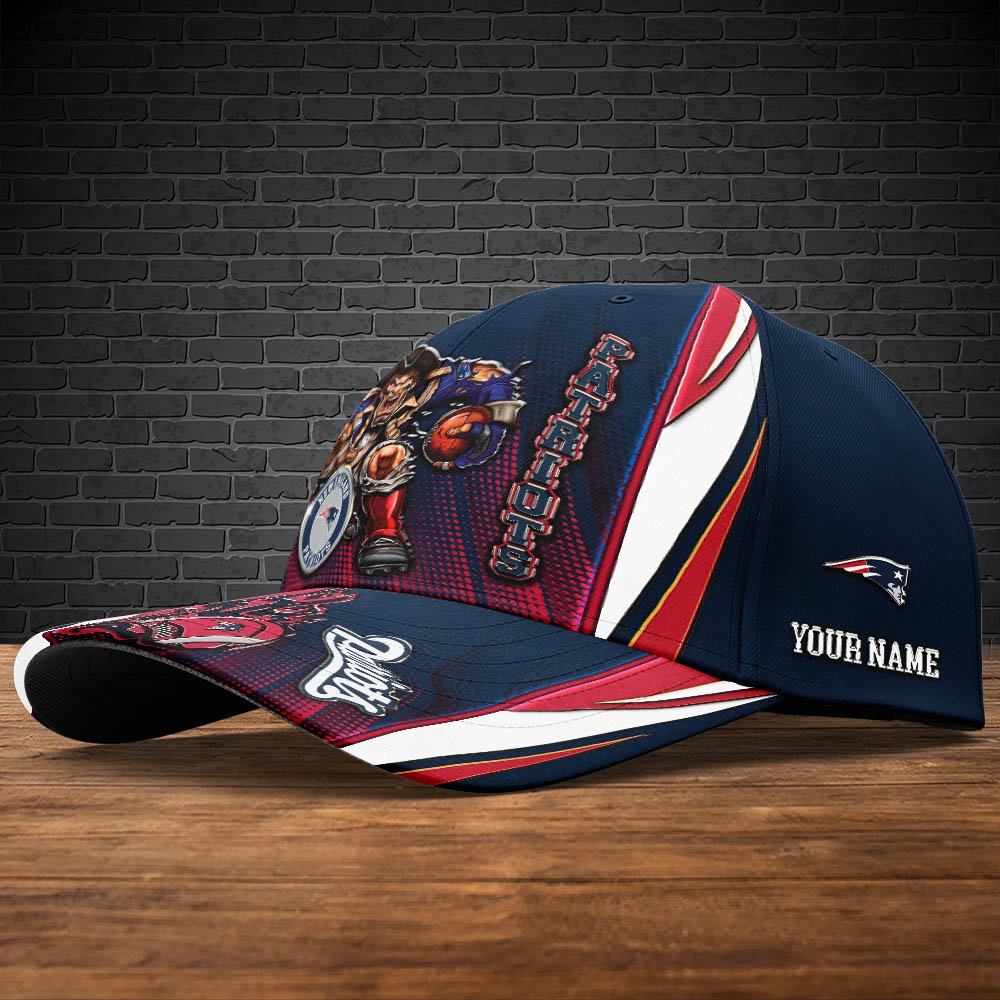 Alternative view of New England Patriots Cap 2024 Version Personalized Your Name, Sport Cap, Sport Gifts ETHY-48745