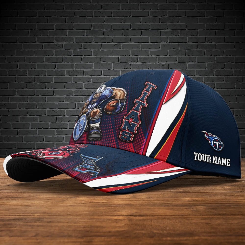 Alternative view of Tennessee Titans Cap 2024 Version Personalized Your Name, Sport Cap, Sport Gifts ETHY-48745