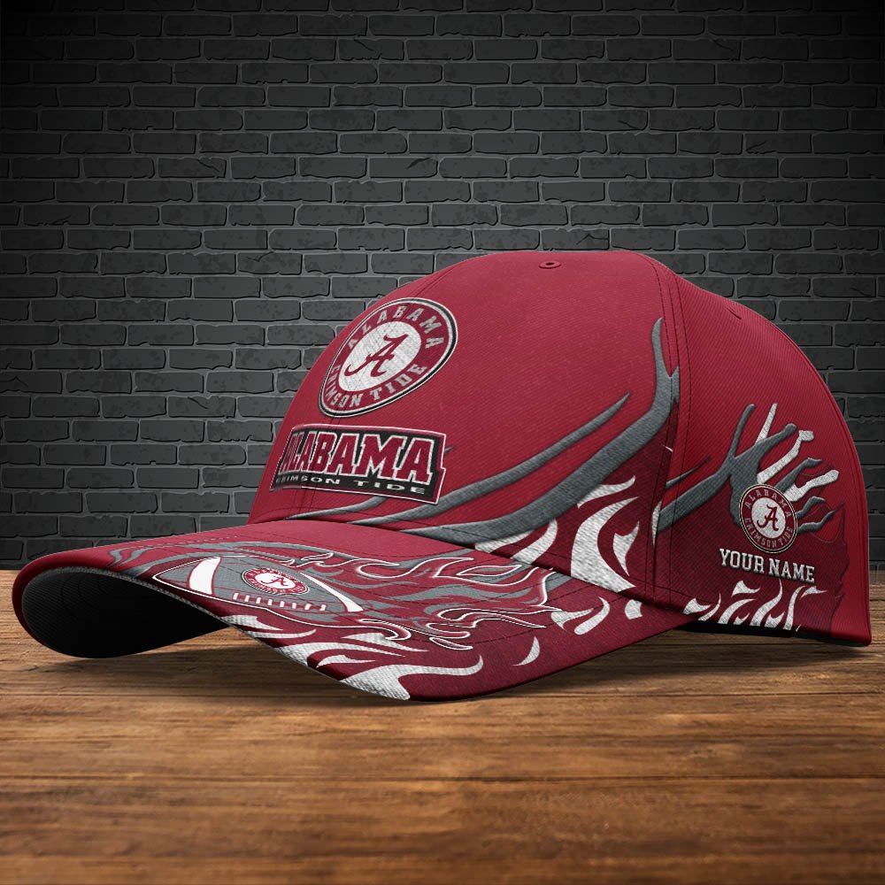 Alternative view of Alabama Crimson Tide Sport Cap 2024 Version Personalized Your Name, Football Team Cap, Fan Gifts ETHY-51954