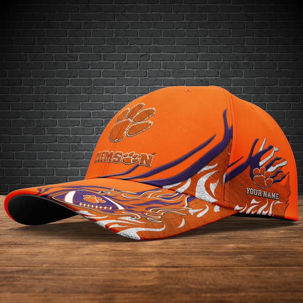 Alternative view of Clemson Tigers Sport Cap 2024 Version Personalized Your Name, Football Team Cap, Fan Gifts ETHY-51954