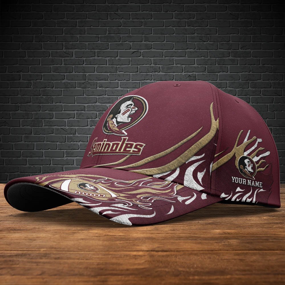 Alternative view of Florida State Seminoles Sport Cap 2024 Version Personalized Your Name, Football Team Cap, Fan Gifts ETHY-51954