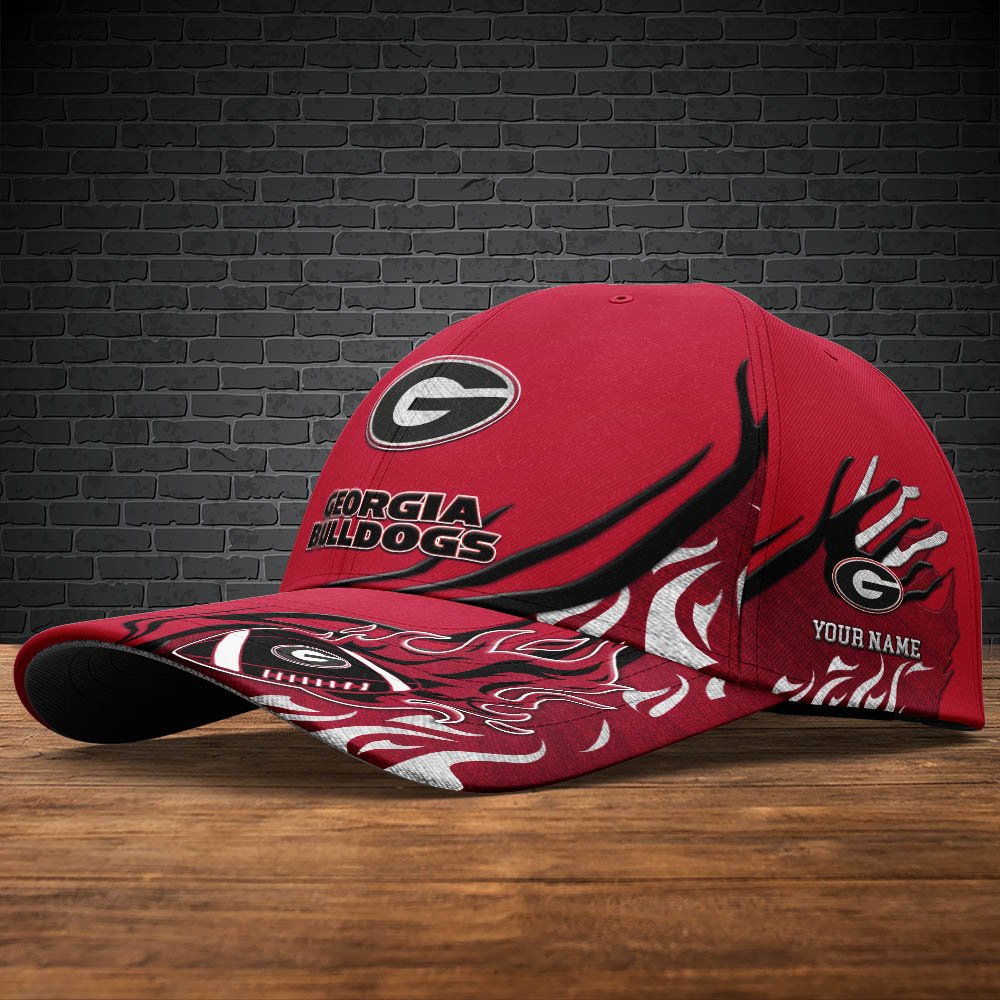 Alternative view of Georgia Bulldogs Sport Cap 2024 Version Personalized Your Name, Football Team Cap, Fan Gifts ETHY-51954