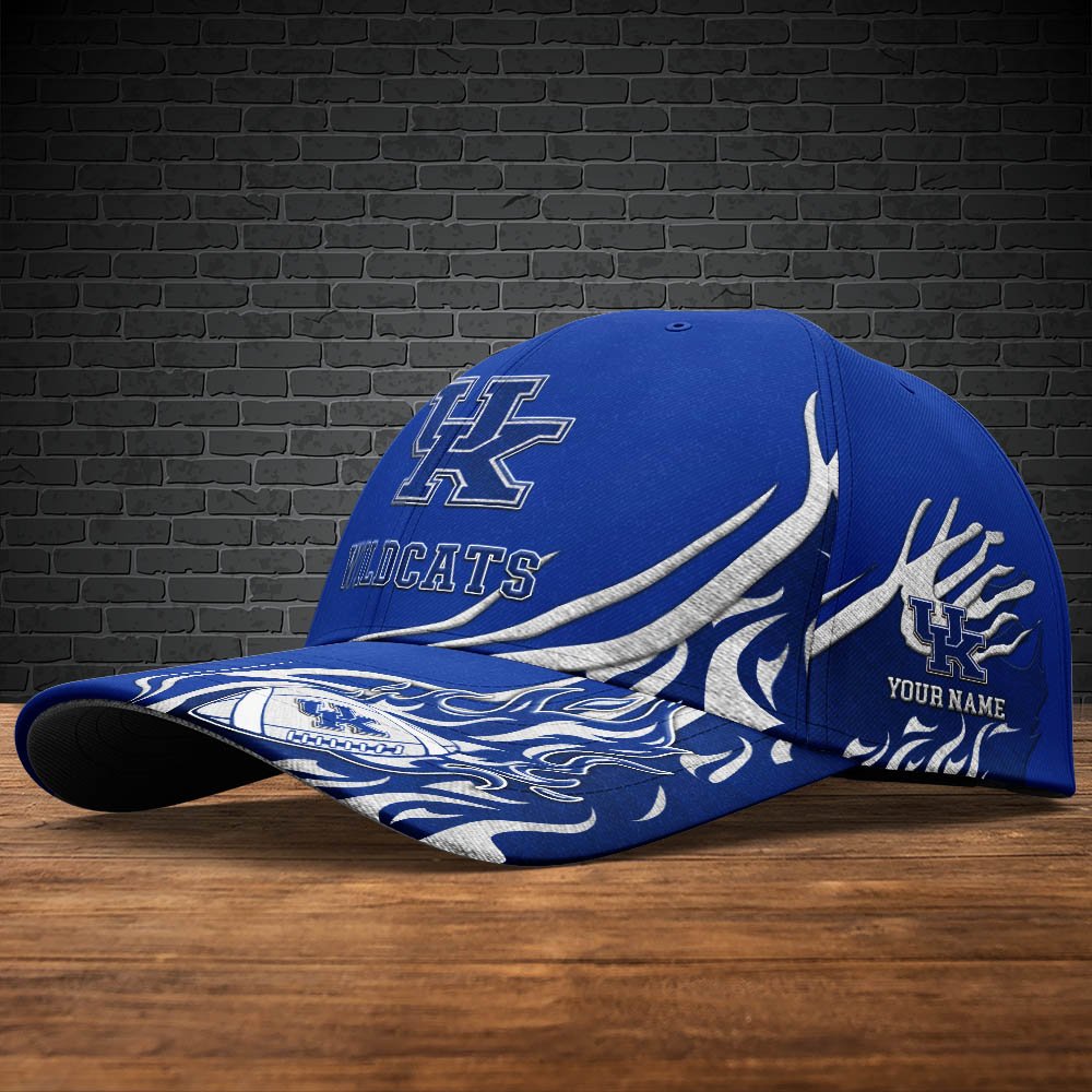 Alternative view of Kentucky Wildcats Sport Cap 2024 Version Personalized Your Name, Football Team Cap, Fan Gifts ETHY-51954