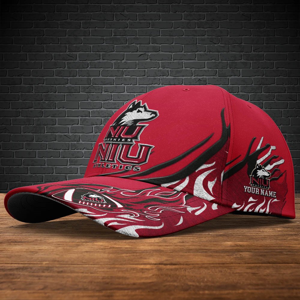 Alternative view of Northern Illinois Huskies Sport Cap 2024 Version Personalized Your Name, Football Team Cap, Fan Gifts ETHY-51954
