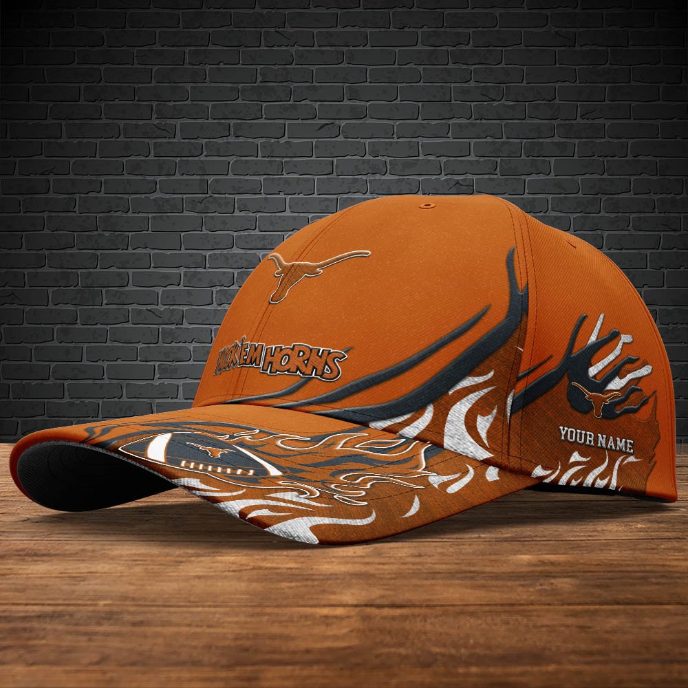 Alternative view of Texas Longhorns Sport Cap 2024 Version Personalized Your Name, Football Team Cap, Fan Gifts ETHY-51954