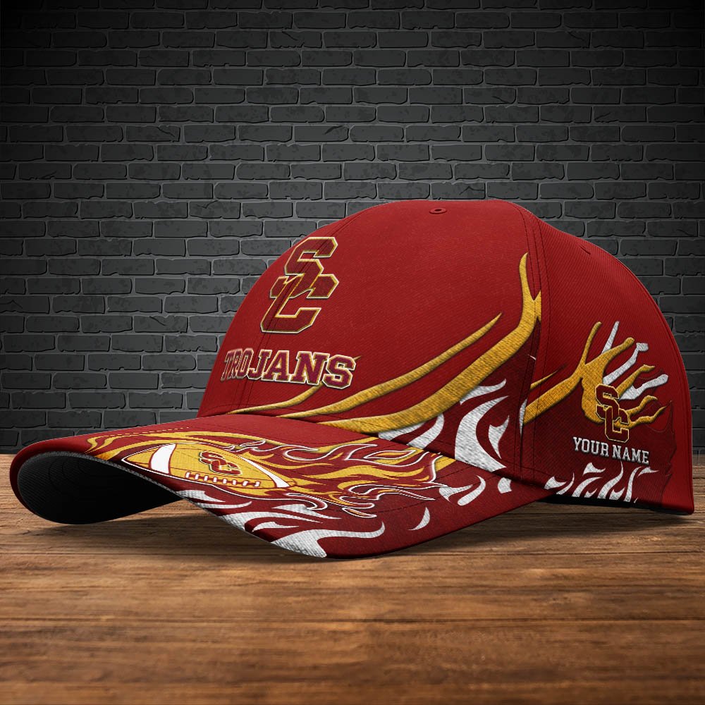 Alternative view of USC Trojans Sport Cap 2024 Version Personalized Your Name, Football Team Cap, Fan Gifts ETHY-51954