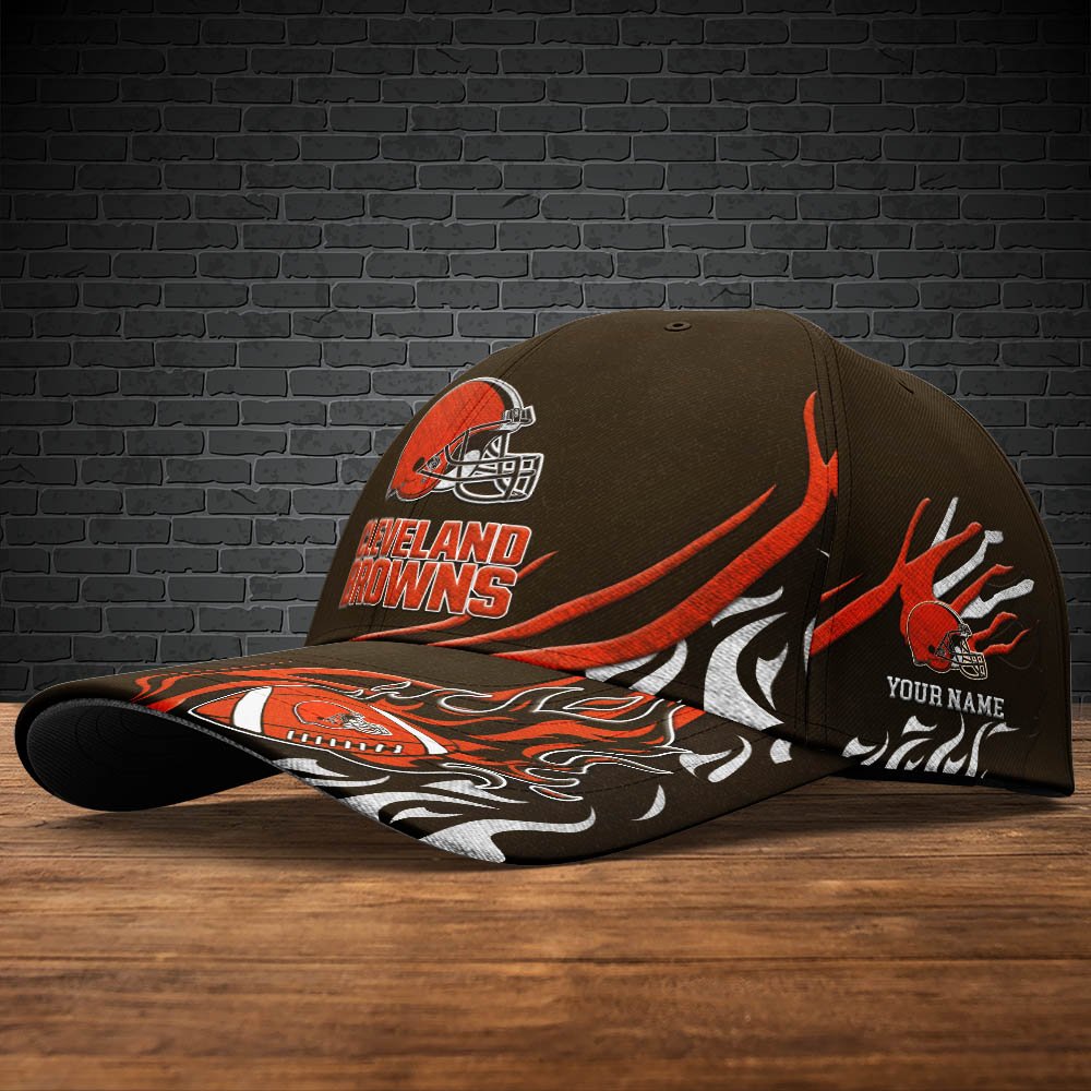 Alternative view of Cleveland Browns Sport Cap 2024 Version Personalized Your Name, Football Team Cap, Fan Gifts ETHY-51954