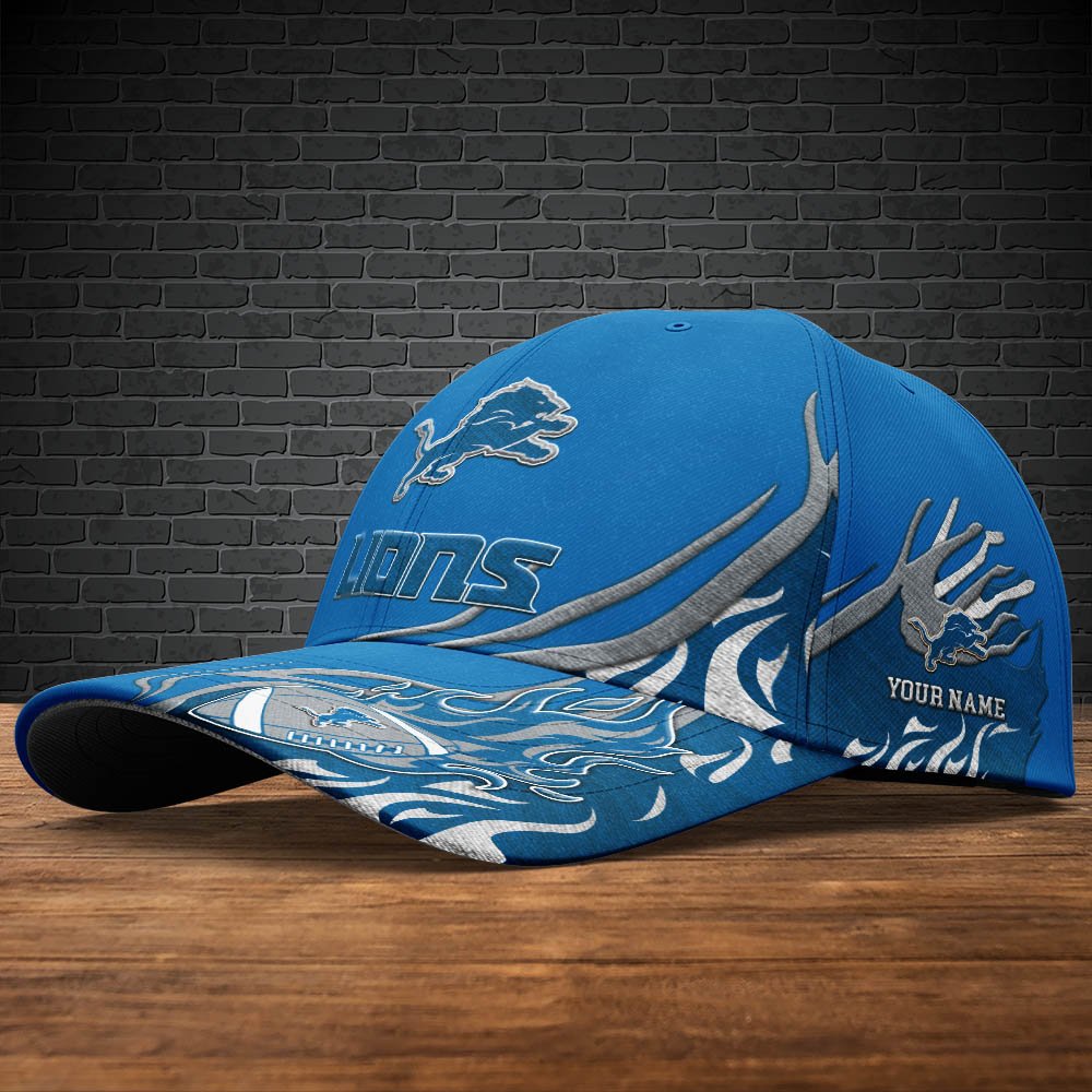 Alternative view of Detroit Lions Sport Cap 2024 Version Personalized Your Name, Football Team Cap, Fan Gifts ETHY-51954