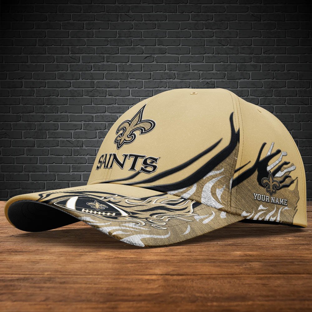 Alternative view of New Orleans Saints Sport Cap 2024 Version Personalized Your Name, Football Team Cap, Fan Gifts ETHY-51954
