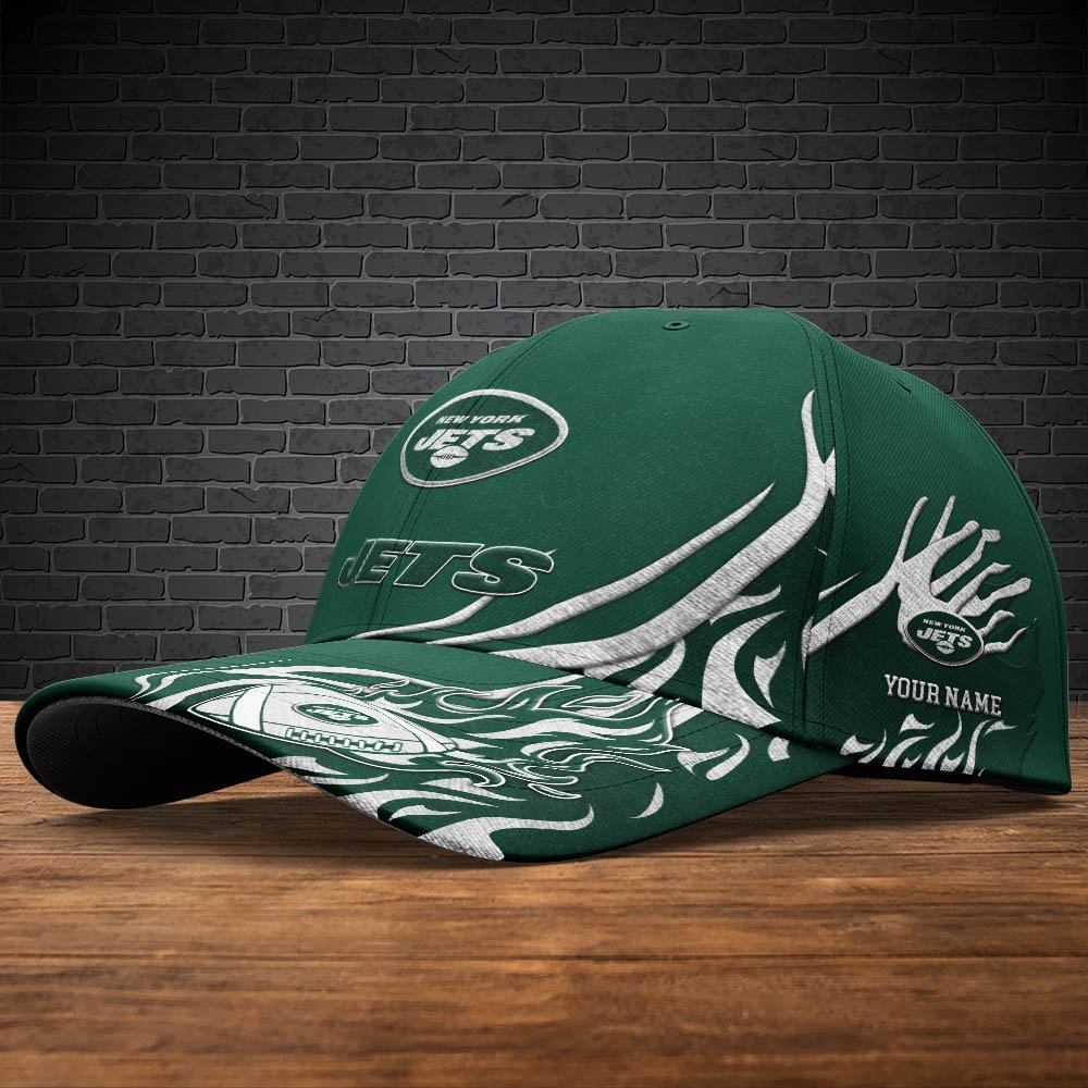 Alternative view of New York Jets Sport Cap 2024 Version Personalized Your Name, Football Team Cap, Fan Gifts ETHY-51954