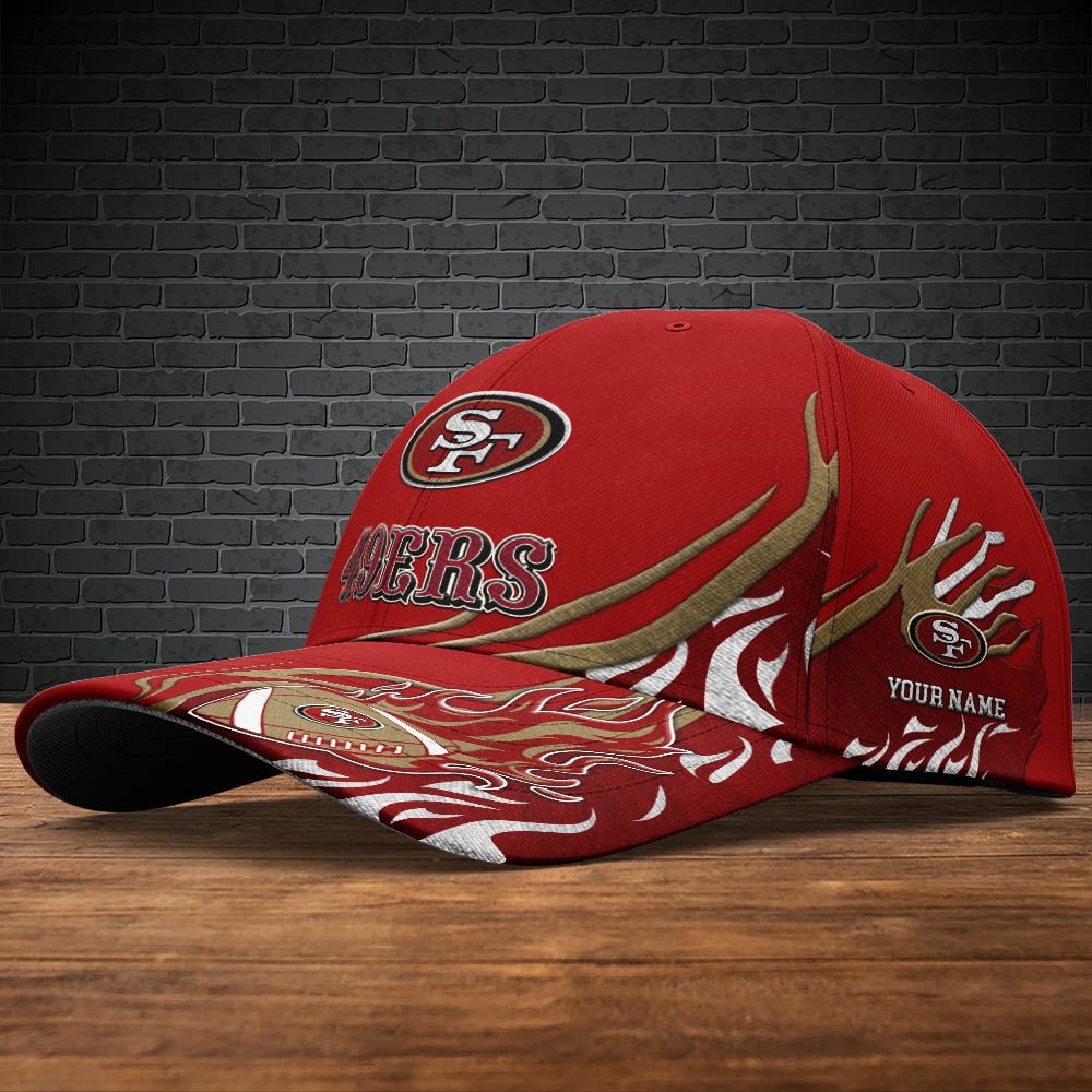Alternative view of San Francisco 49ers Sport Cap 2024 Version Personalized Your Name, Football Team Cap, Fan Gifts ETHY-51954