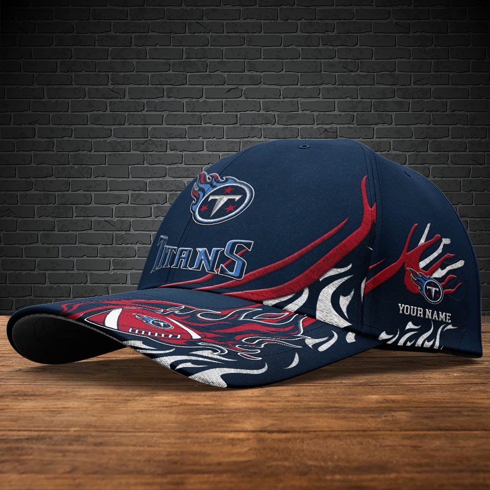 Alternative view of Tennessee Titans Sport Cap 2024 Version Personalized Your Name, Football Team Cap, Fan Gifts ETHY-51954