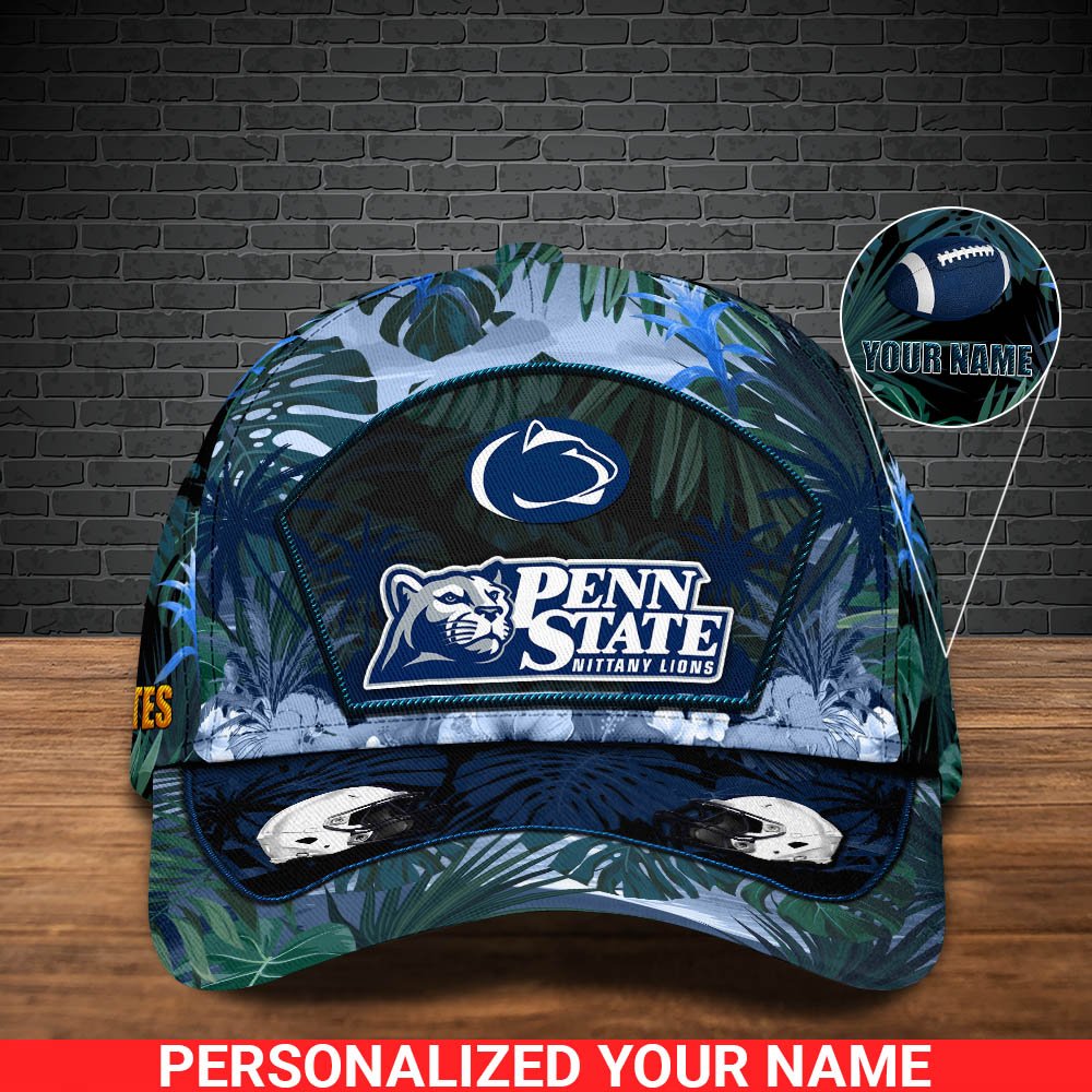 Alternative view of Penn State Nittany Lions Football Team Cap 2024 Version Personalized Your Name, Tropical Cap, Sport Gifts ETHY-53142