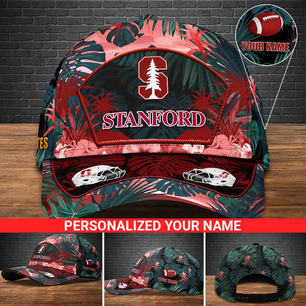 Stanford Cardinal Football Team Cap 2024 Version Personalized Your Name, Tropical Cap, Sport Gifts ETHY-53142