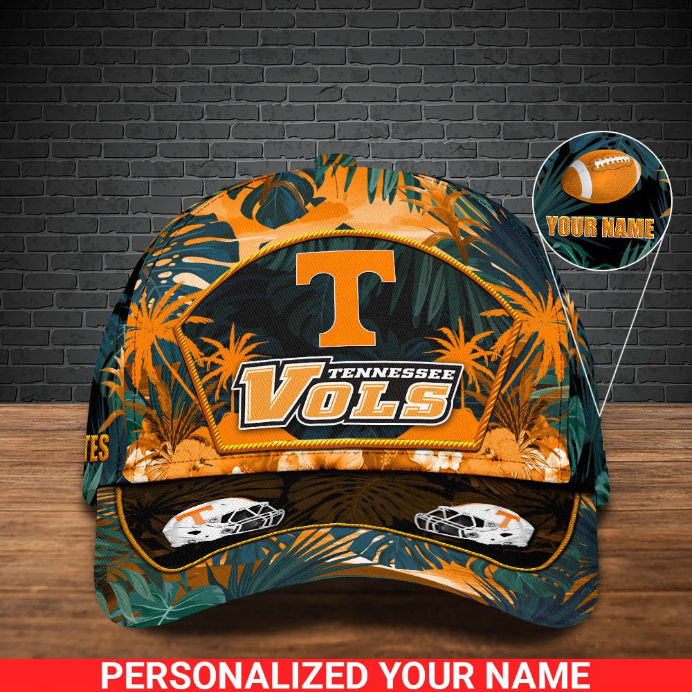 Alternative view of Tennessee Volunteers Football Team Cap 2024 Version Personalized Your Name, Tropical Cap, Sport Gifts ETHY-53142