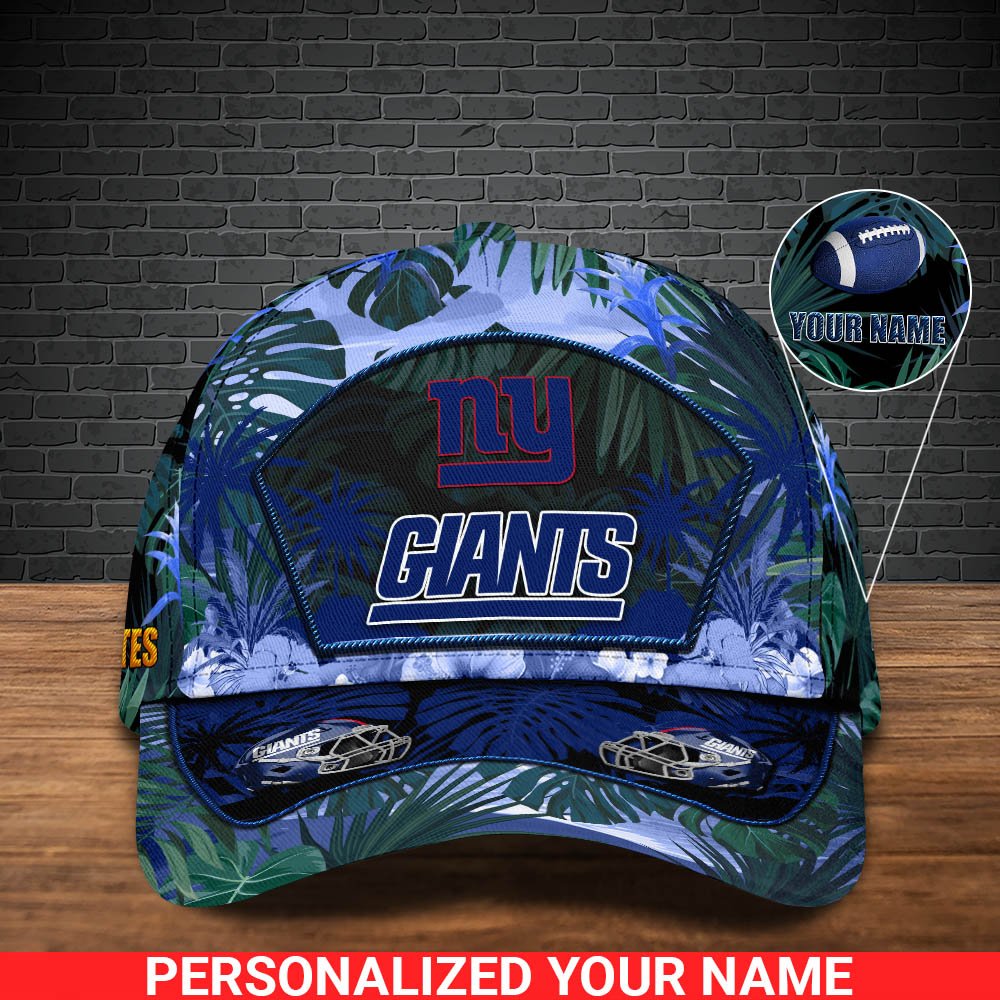 Alternative view of New York Giants Football Team Cap 2024 Version Personalized Your Name, Tropical Cap, Sport Gifts ETHY-53142