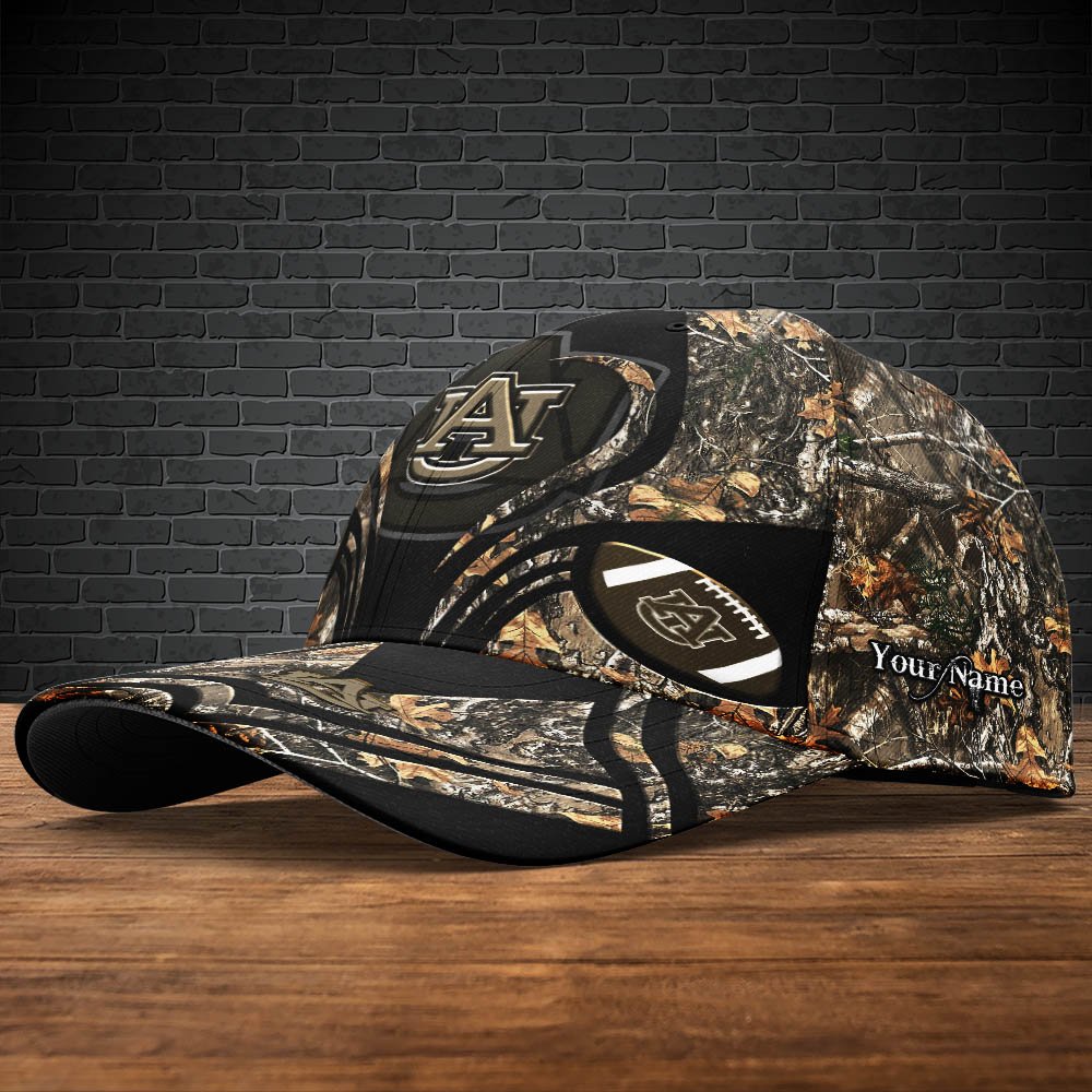 Alternative view of Auburn Tigers Camouflage Cap 2024 Version Customized Your Name, Football Team Cap For Fans ETHY-53591