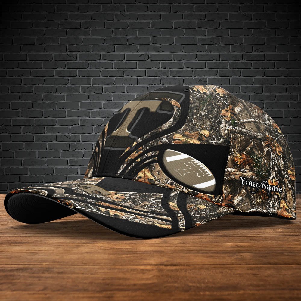 Alternative view of Tennessee Volunteers Camouflage Cap 2024 Version Customized Your Name, Football Team Cap For Fans ETHY-53591