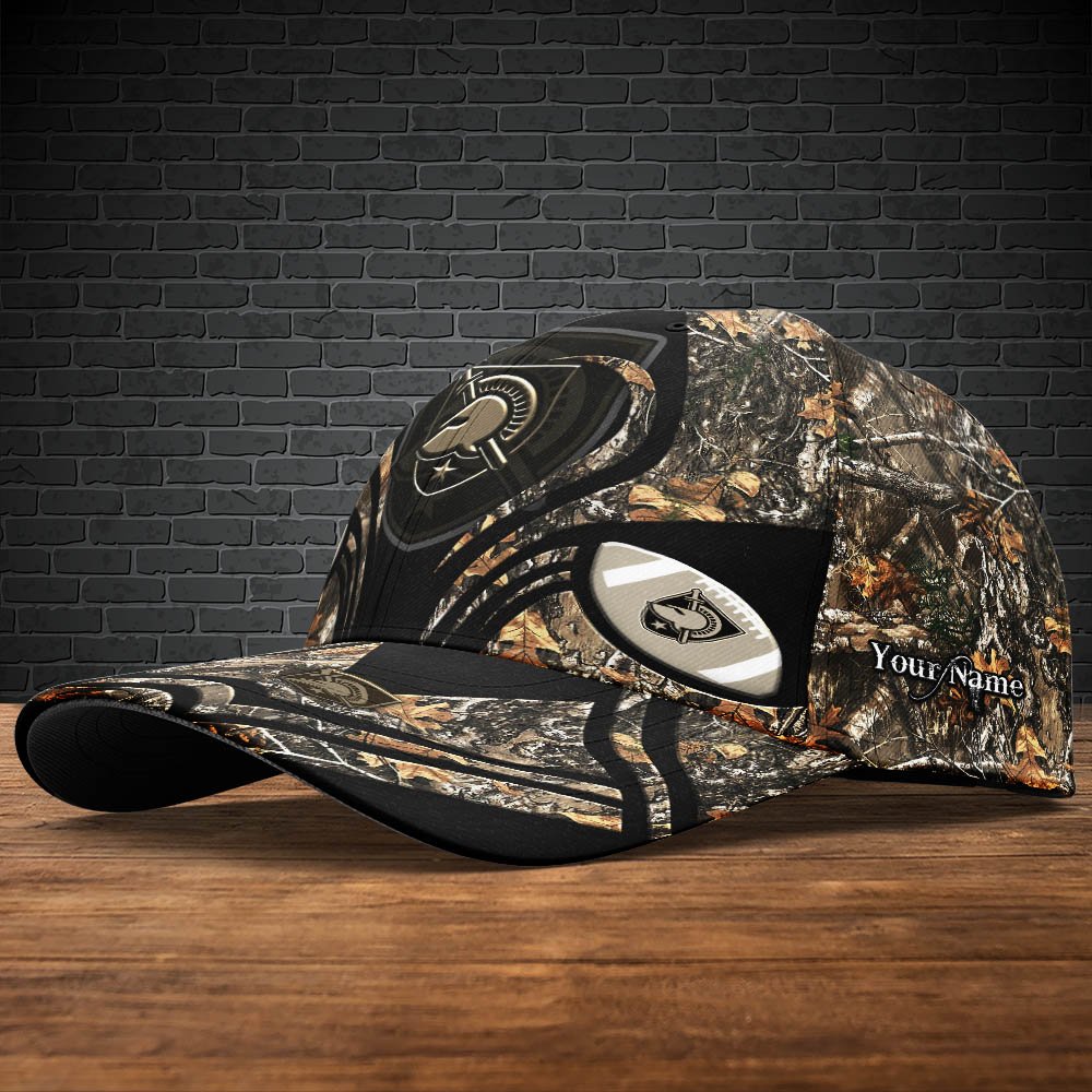Alternative view of Army Black Knights Camouflage Cap 2024 Version Customized Your Name, Football Team Cap For Fans ETHY-53591