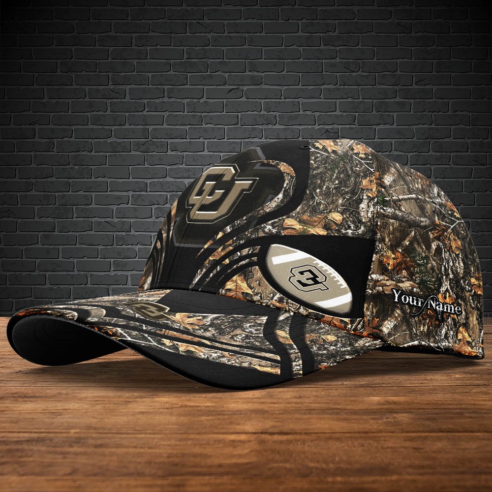 Alternative view of Colorado Buffaloes Camouflage Cap 2024 Version Customized Your Name, Football Team Cap For Fans ETHY-53591