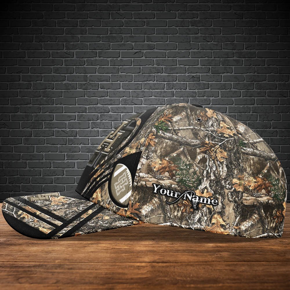 Houston Cougars Camouflage Cap 2024 Version Customized Your Name, Football Team Cap For Fans ETHY-53591 - Image 3