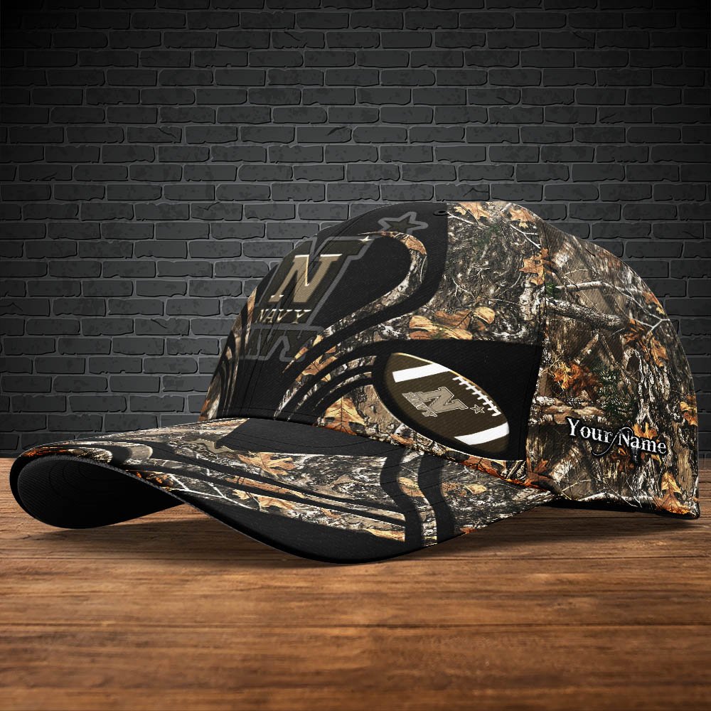 Alternative view of Navy Midshipmen Camouflage Cap 2024 Version Customized Your Name, Football Team Cap For Fans ETHY-53591
