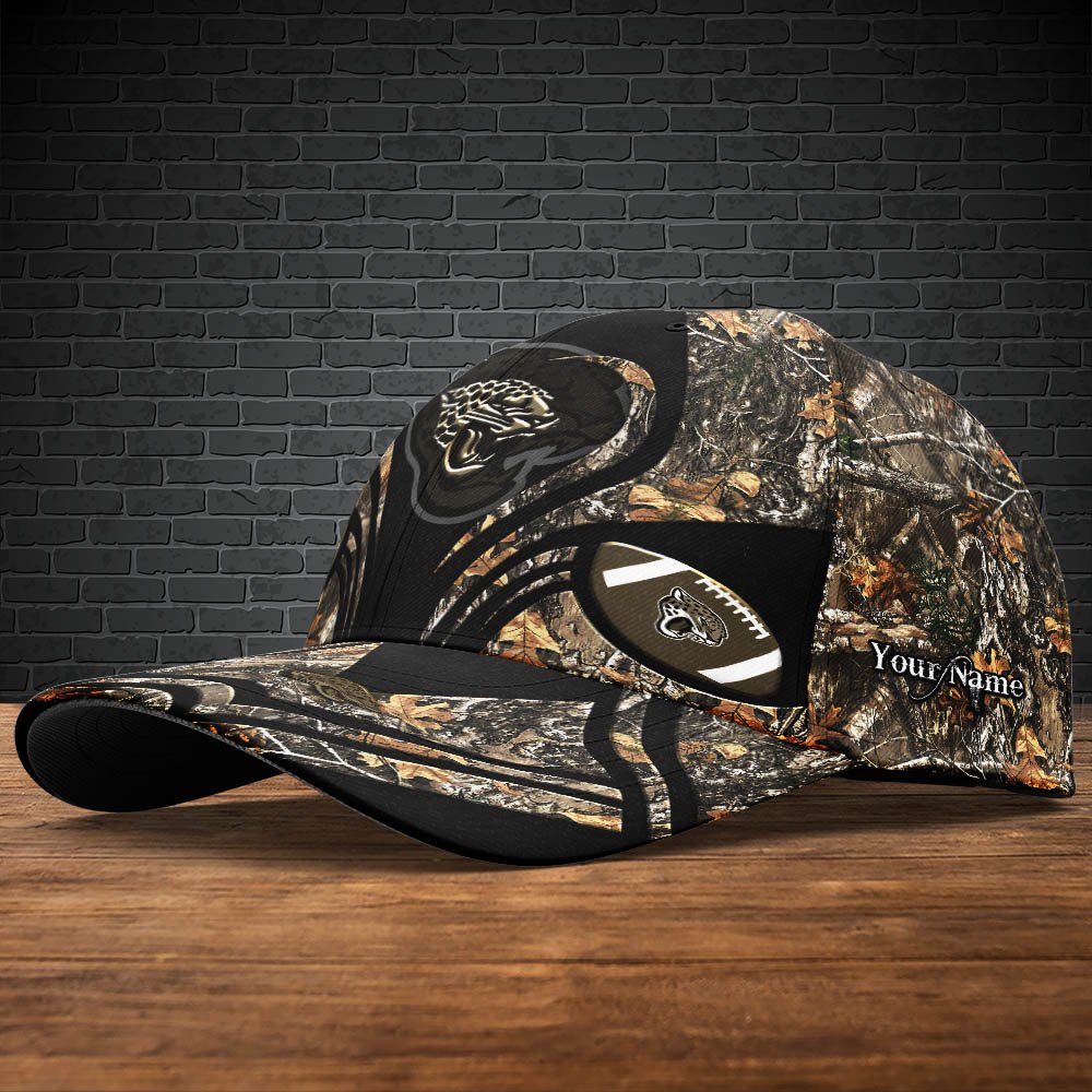 Alternative view of Jacksonville Jaguars Camouflage Cap 2024 Version Customized Your Name, Football Team Cap For Fans ETHY-53591