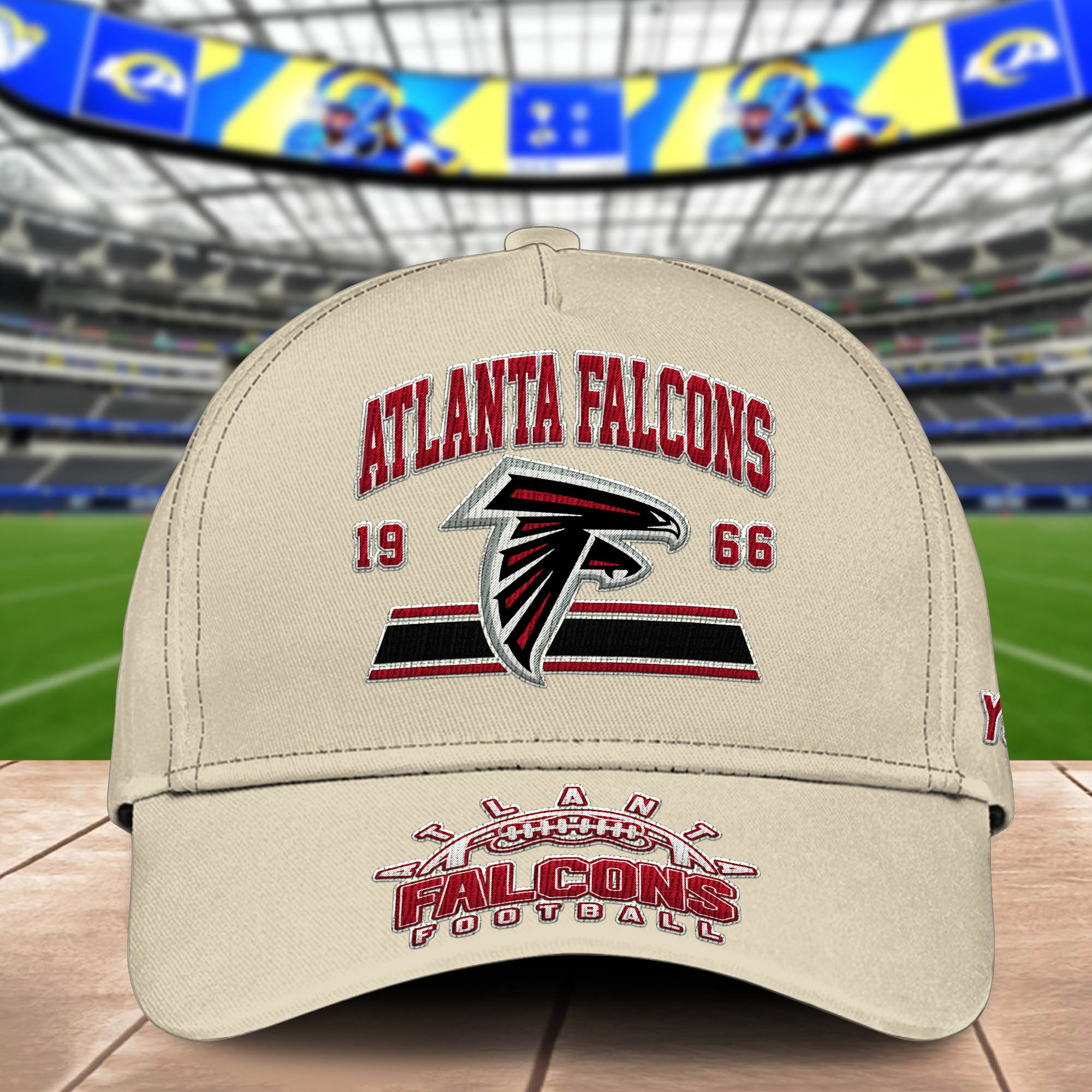 Alternative view of Atlanta Falcons Embroidered Cap 2024 Version Personalized Your Name, Sport Team Cap, Sport Gifts ETHY-60111