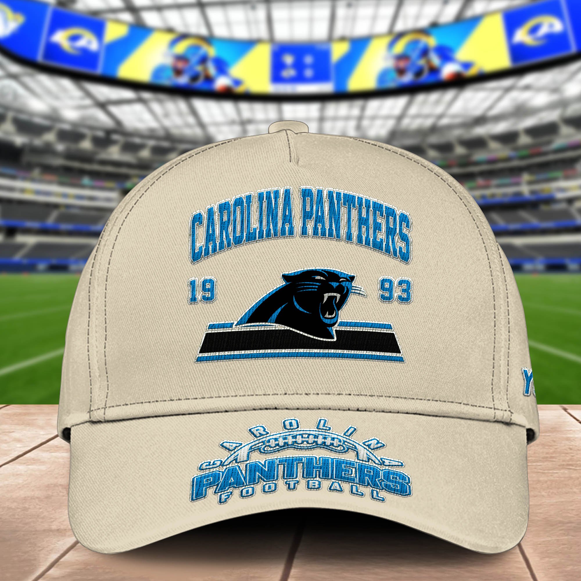 Alternative view of Carolina Panthers Embroidered Cap 2024 Version Personalized Your Name, Sport Team Cap, Sport Gifts ETHY-60111