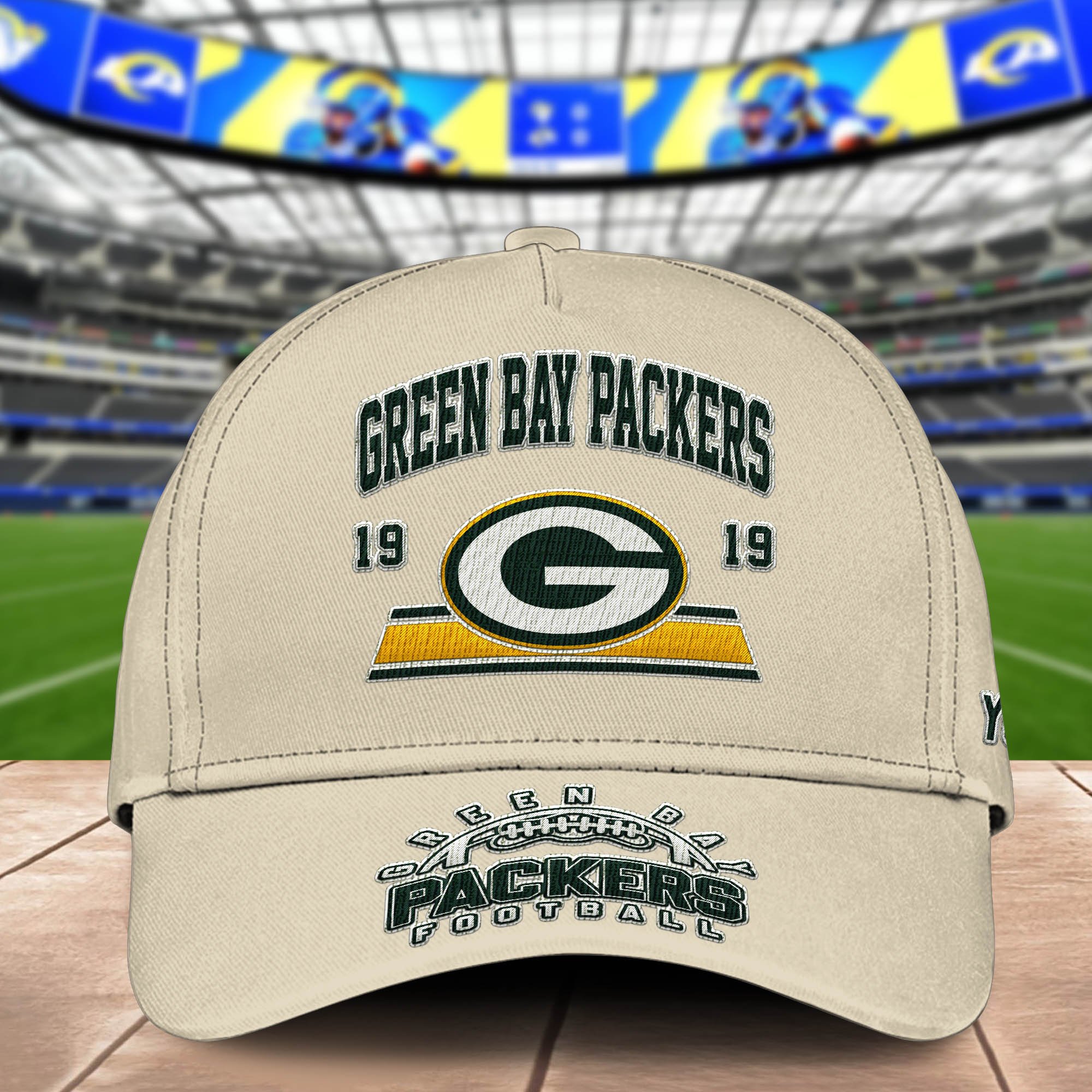 Alternative view of Green Bay Packers Embroidered Cap 2024 Version Personalized Your Name, Sport Team Cap, Sport Gifts ETHY-60111