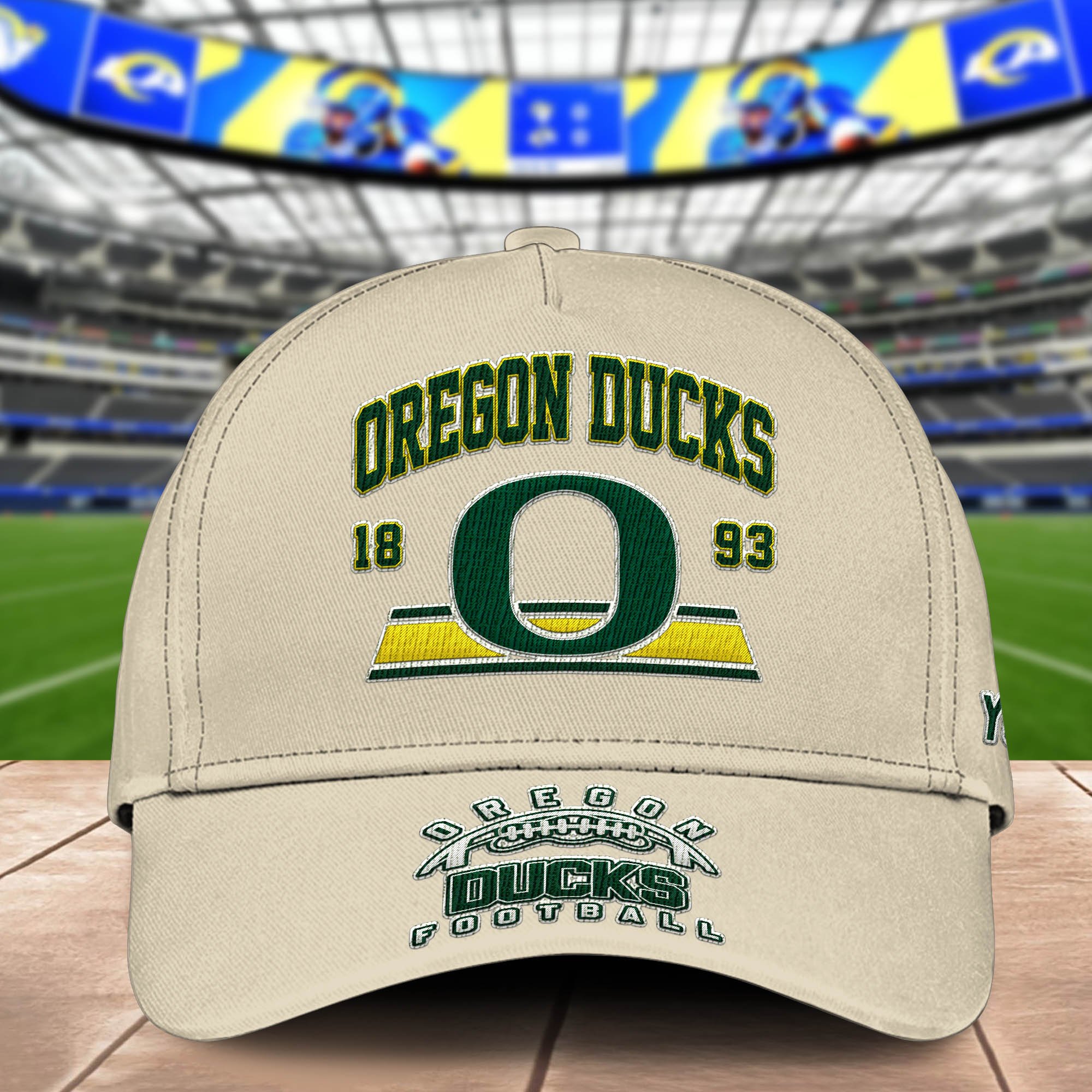 Alternative view of Oregon Ducks Embroidered Cap 2024 Version Personalized Your Name, Sport Team Cap, Sport Gifts ETHY-60111