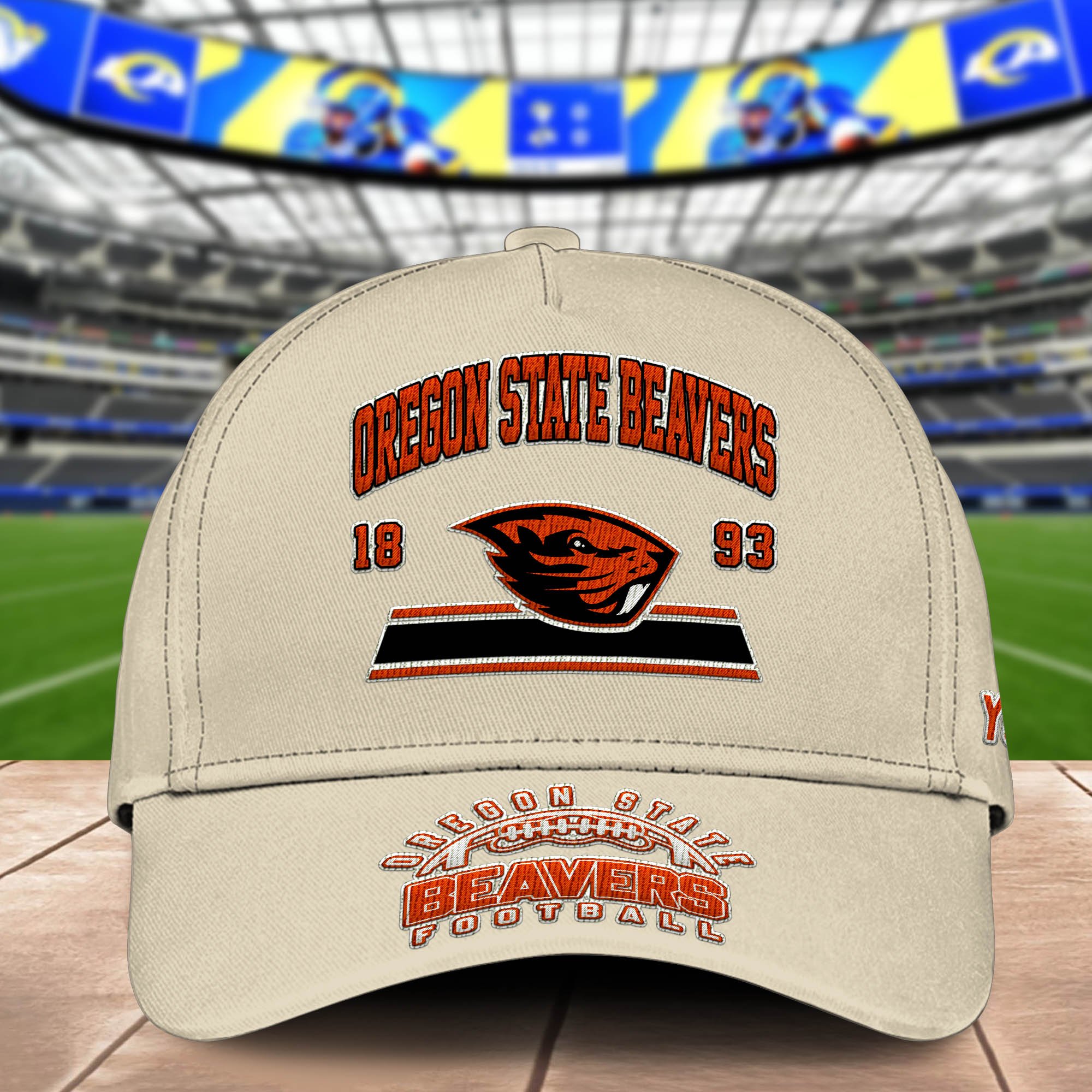 Alternative view of Oregon State Beavers Embroidered Cap 2024 Version Personalized Your Name, Sport Team Cap, Sport Gifts ETHY-60111