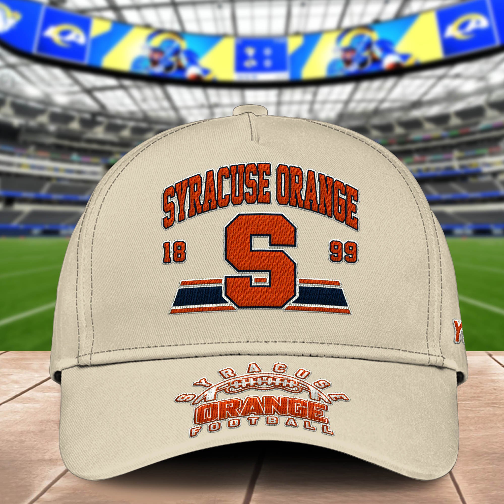 Alternative view of Syracuse Orange Embroidered Cap 2024 Version Personalized Your Name, Sport Team Cap, Sport Gifts ETHY-60111