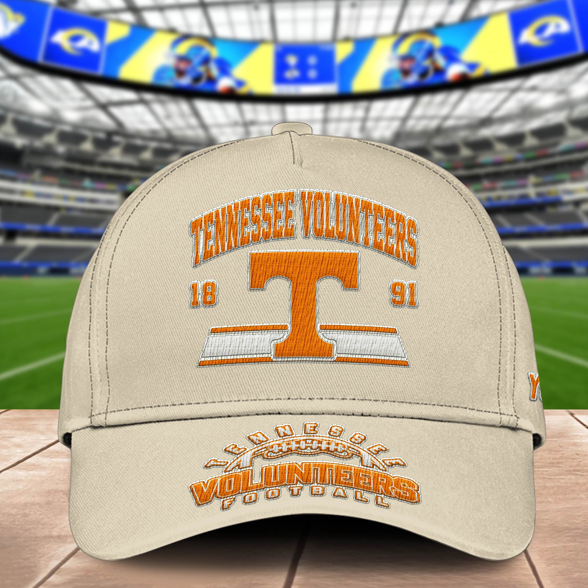 Alternative view of Tennessee Volunteers Embroidered Cap 2024 Version Personalized Your Name, Sport Team Cap, Sport Gifts ETHY-60111