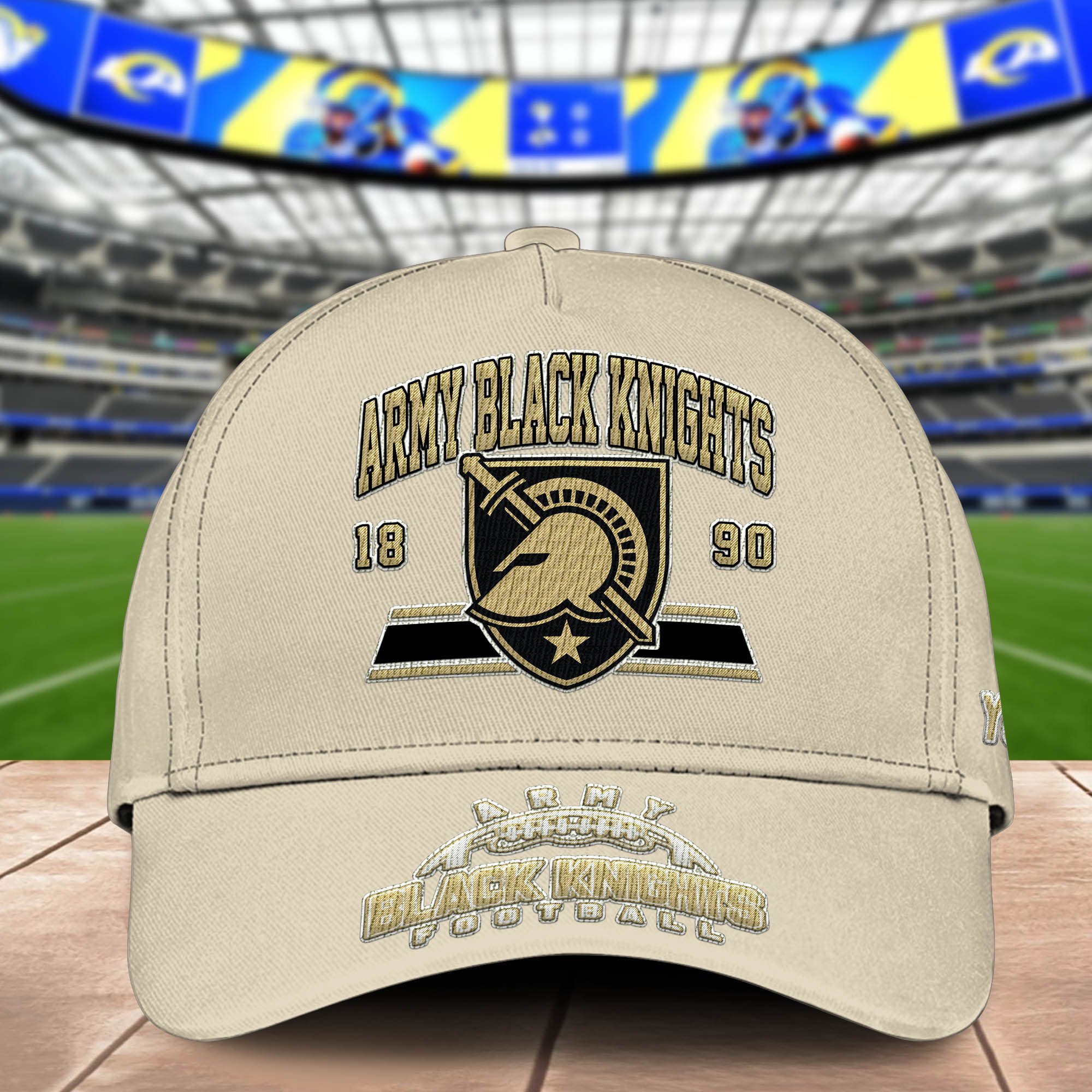 Alternative view of Army Black Knights Embroidered Cap 2024 Version Personalized Your Name, Sport Team Cap, Sport Gifts ETHY-60111