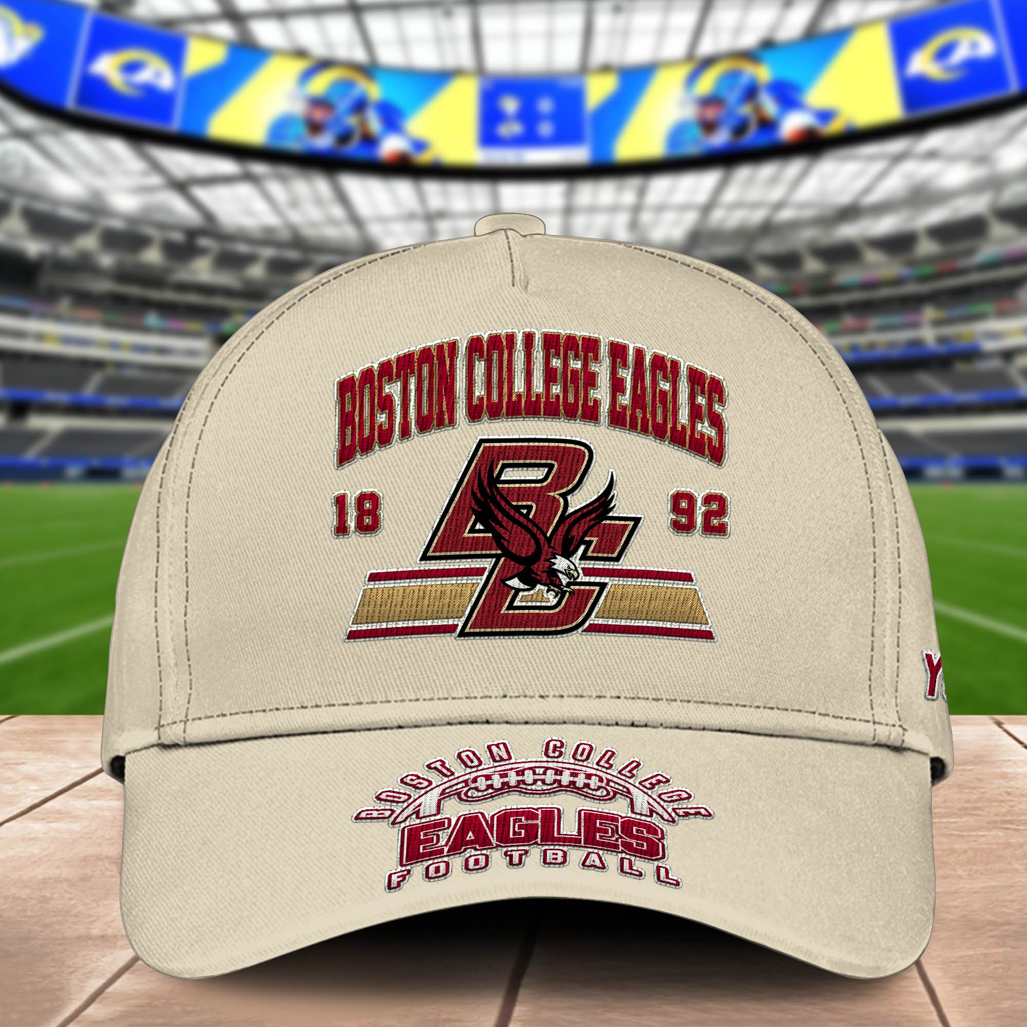 Alternative view of Boston College Eagles Embroidered Cap 2024 Version Personalized Your Name, Sport Team Cap, Sport Gifts ETHY-60111