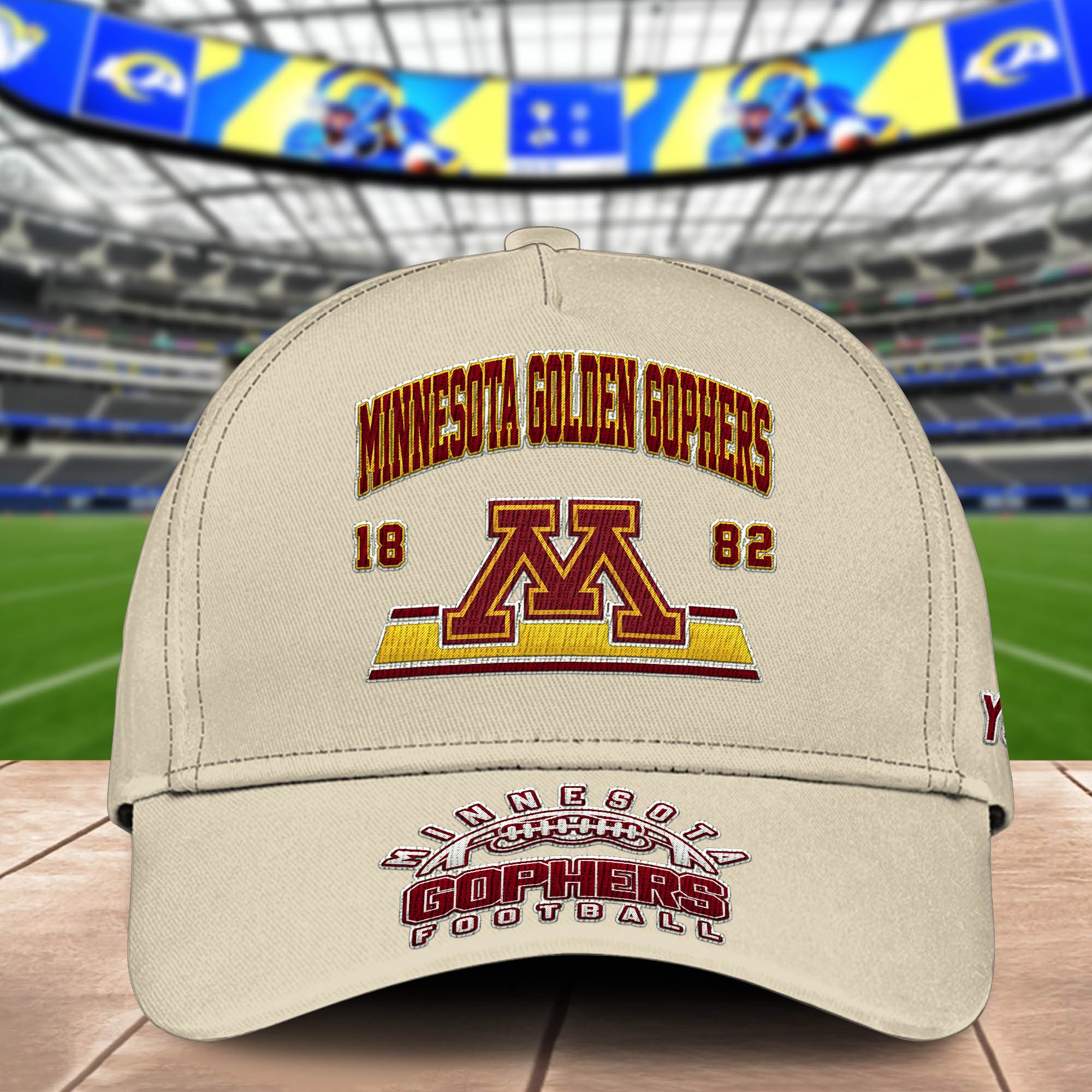 Alternative view of Minnesota Golden Gophers Embroidered Cap 2024 Version Personalized Your Name, Sport Team Cap, Sport Gifts ETHY-60111