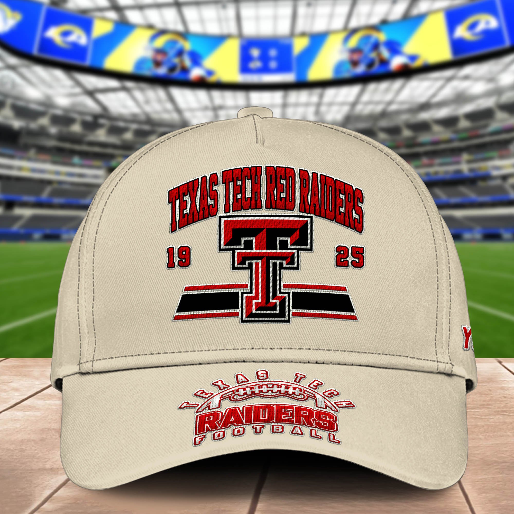 Alternative view of Texas Tech Red Raiders Embroidered Cap 2024 Version Personalized Your Name, Sport Team Cap, Sport Gifts ETHY-60111
