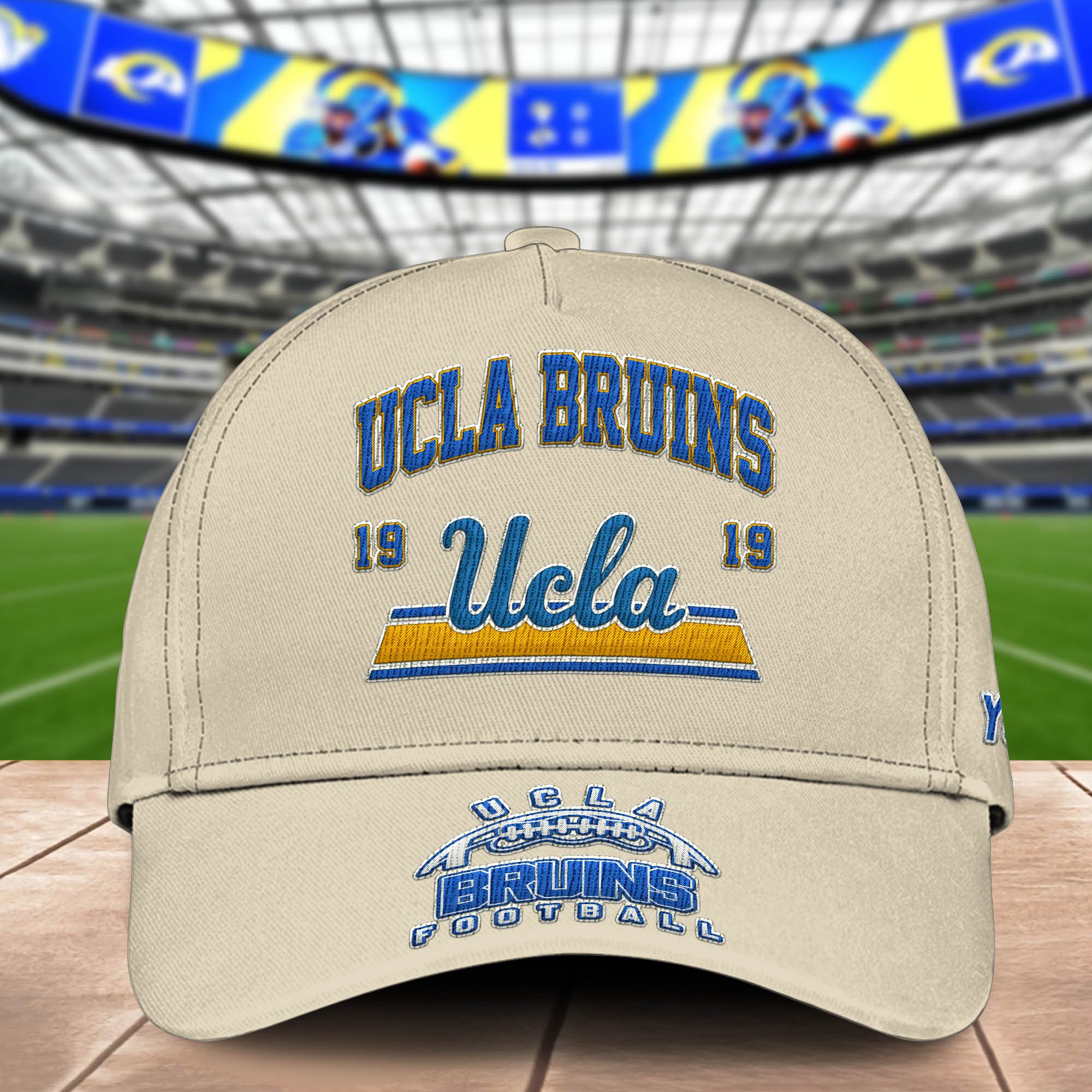 Alternative view of UCLA Bruins Embroidered Cap 2024 Version Personalized Your Name, Sport Team Cap, Sport Gifts ETHY-60111