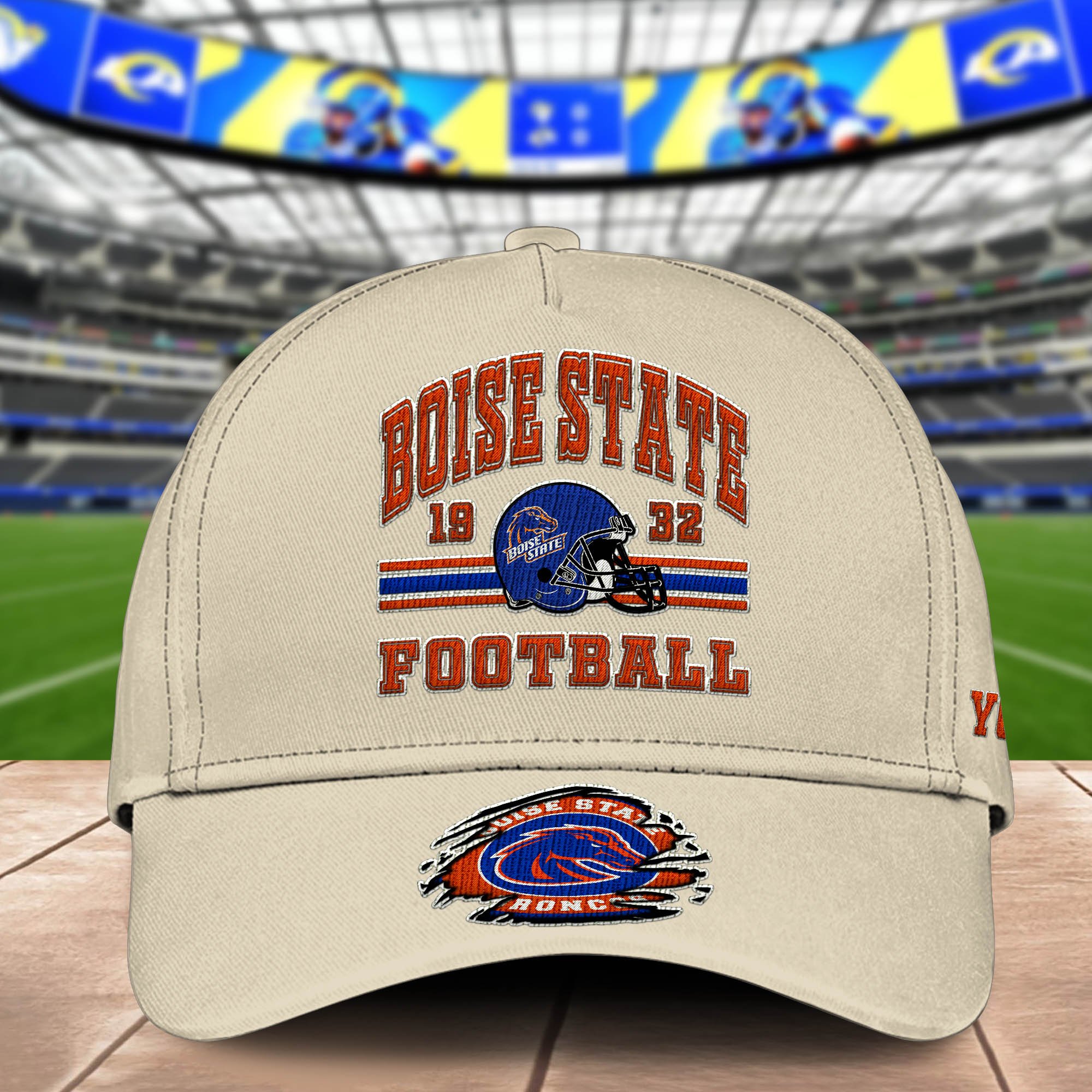 Alternative view of Boise State Broncos Embroidered Cap 2024 Version Custom Your Name, Football Team Cap, Gifts For Football Lovers ETHY-60202