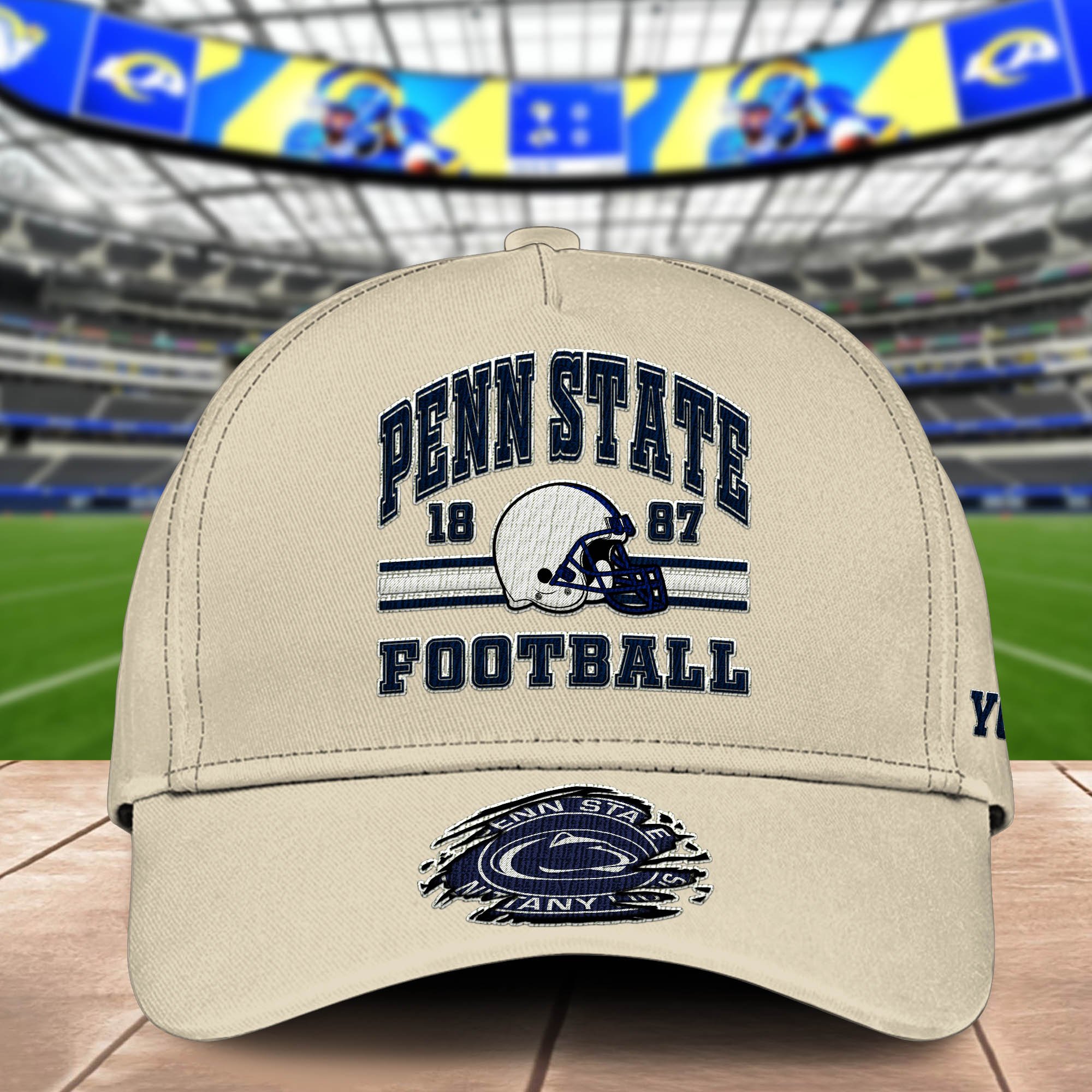 Alternative view of Penn State Nittany Lions Embroidered Cap 2024 Version Custom Your Name, Football Team Cap, Gifts For Football Lovers ETHY-60202